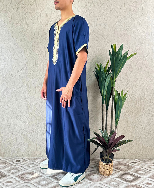 Maghribi Shorts Sleeve Thobe - Amiiraa