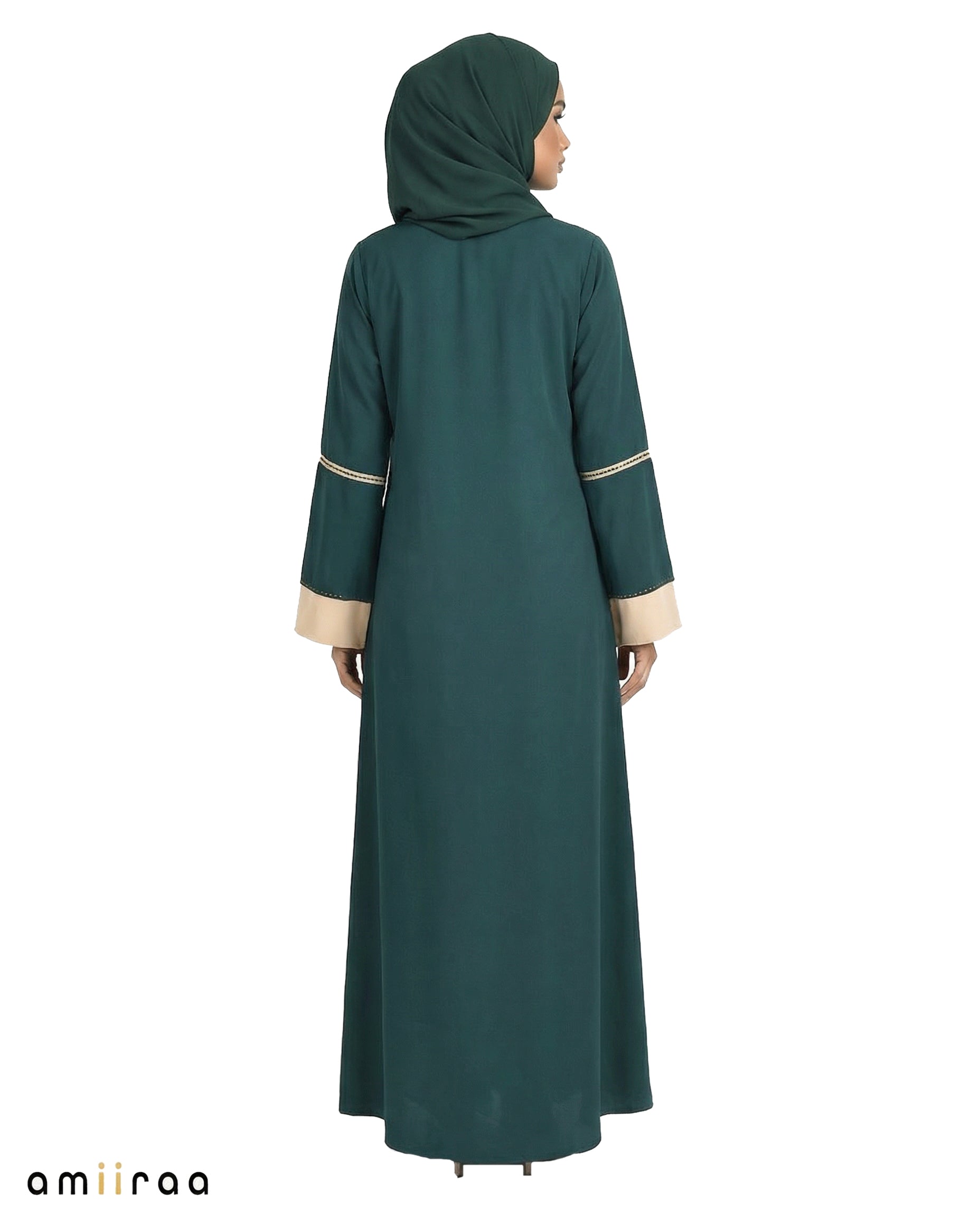 Katalia Style 3 Piece Modest Abaya Set – Titan
