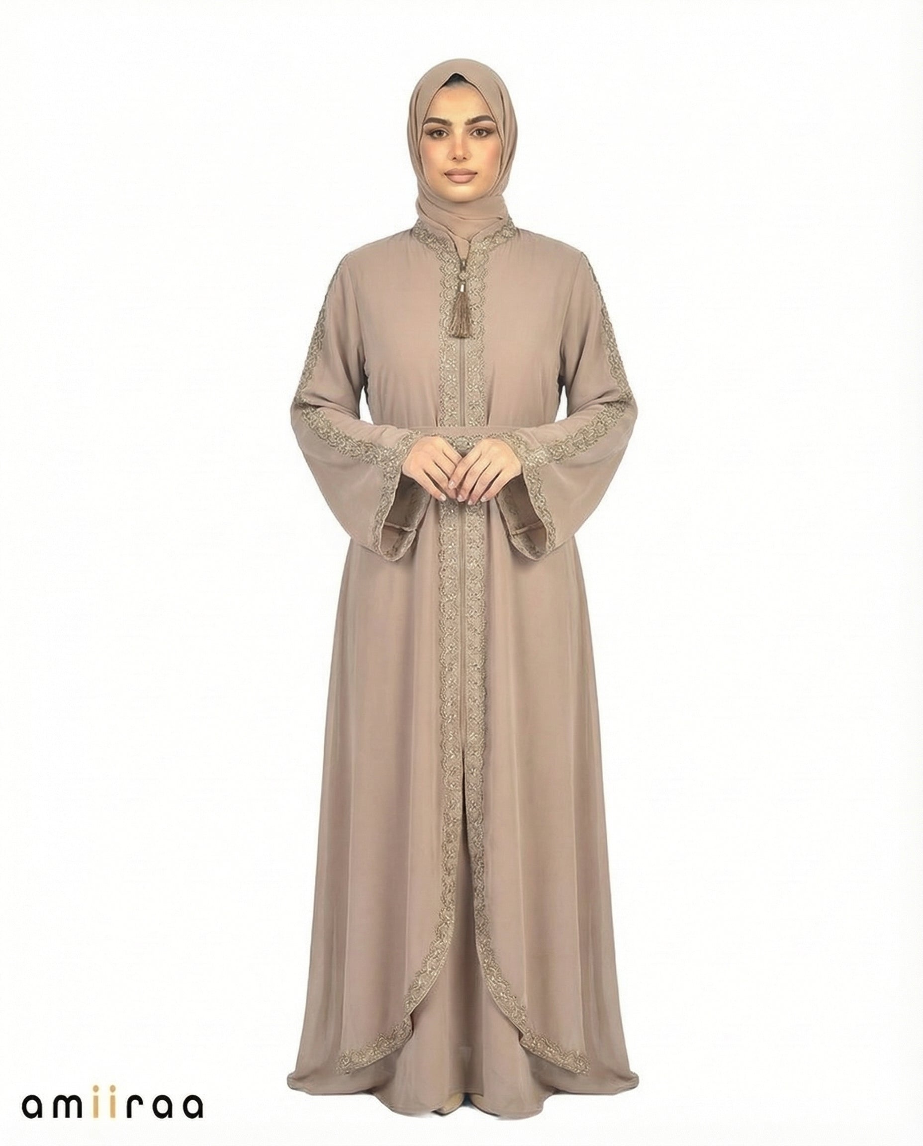 Shadow Classic Lace Abaya
