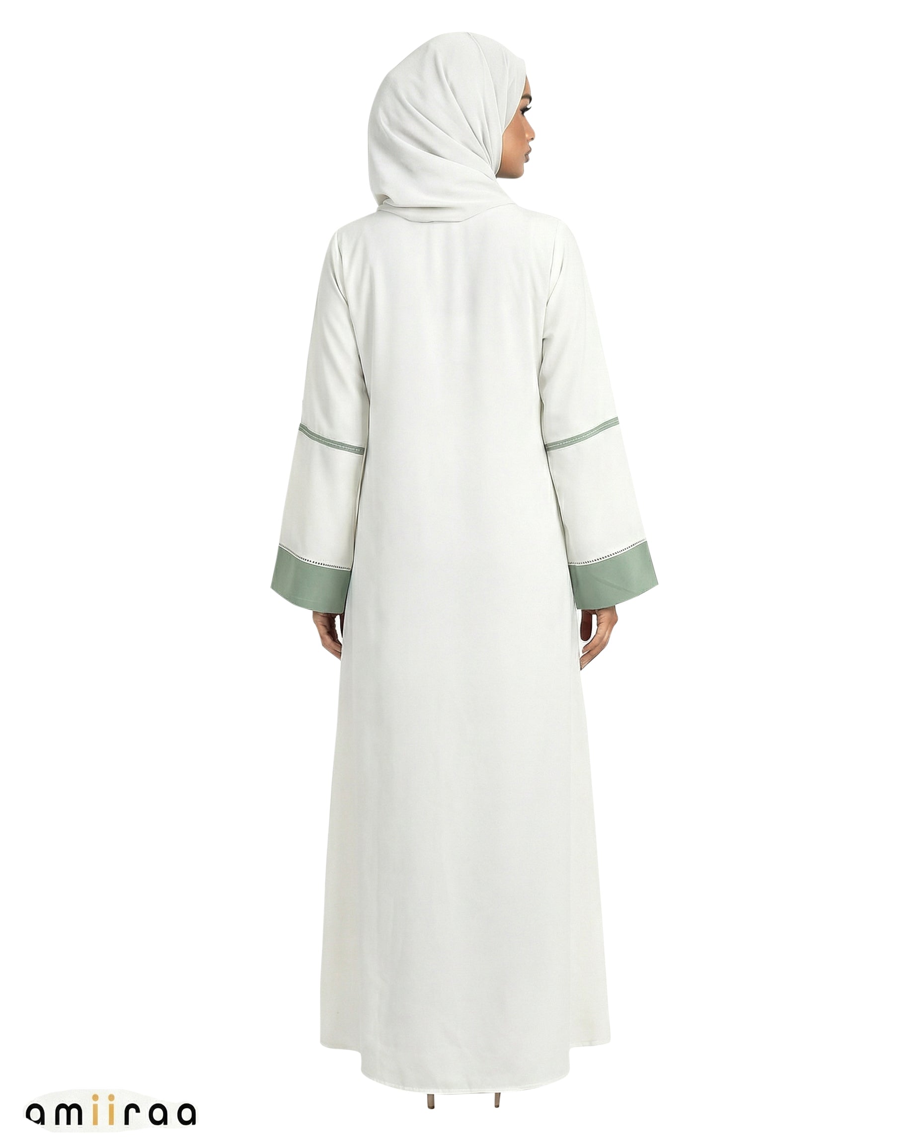 Katalia Style 3 Piece Modest Abaya Set – Bit of Blue