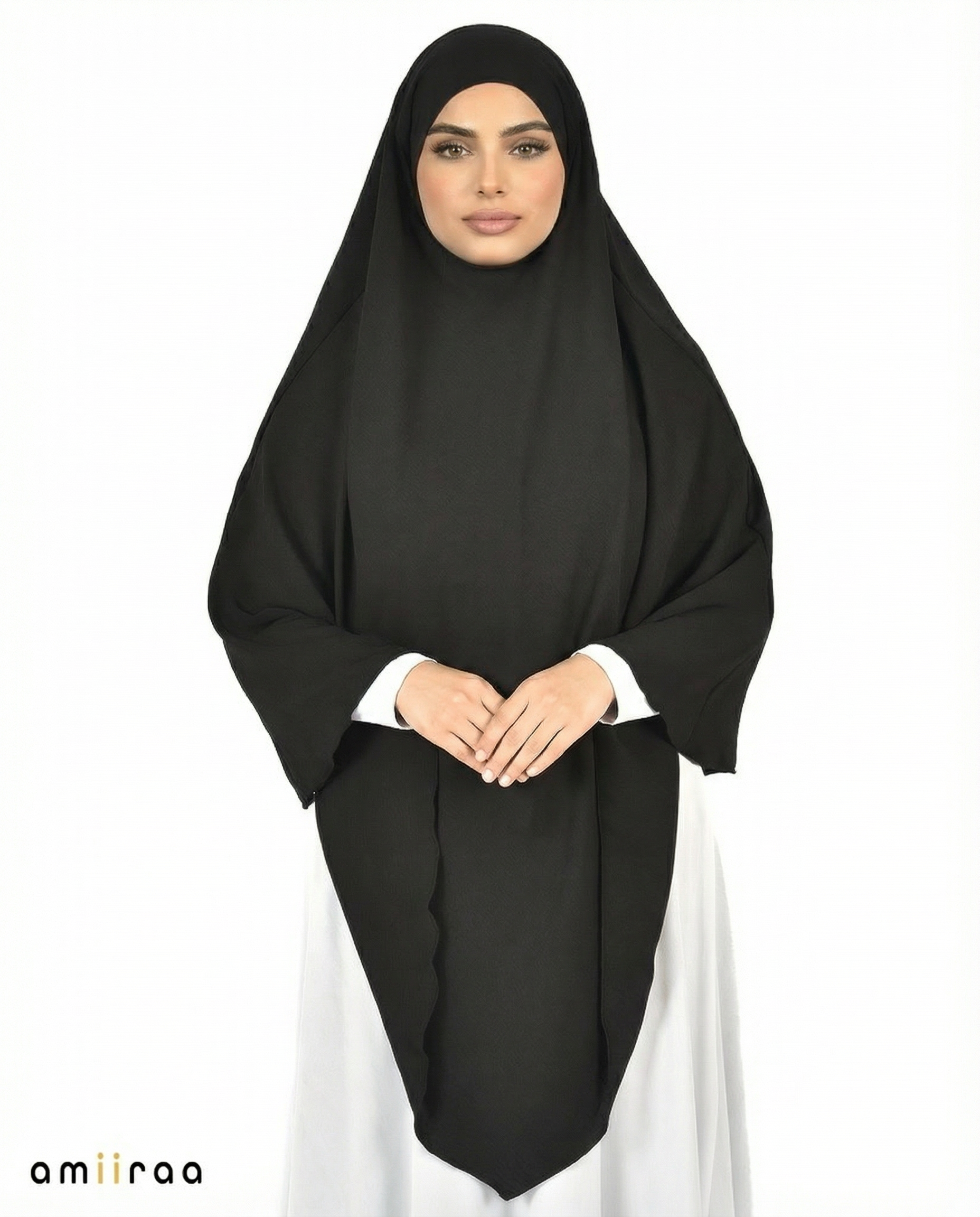 Anthracite Single Layer Airflow Modest Khimar