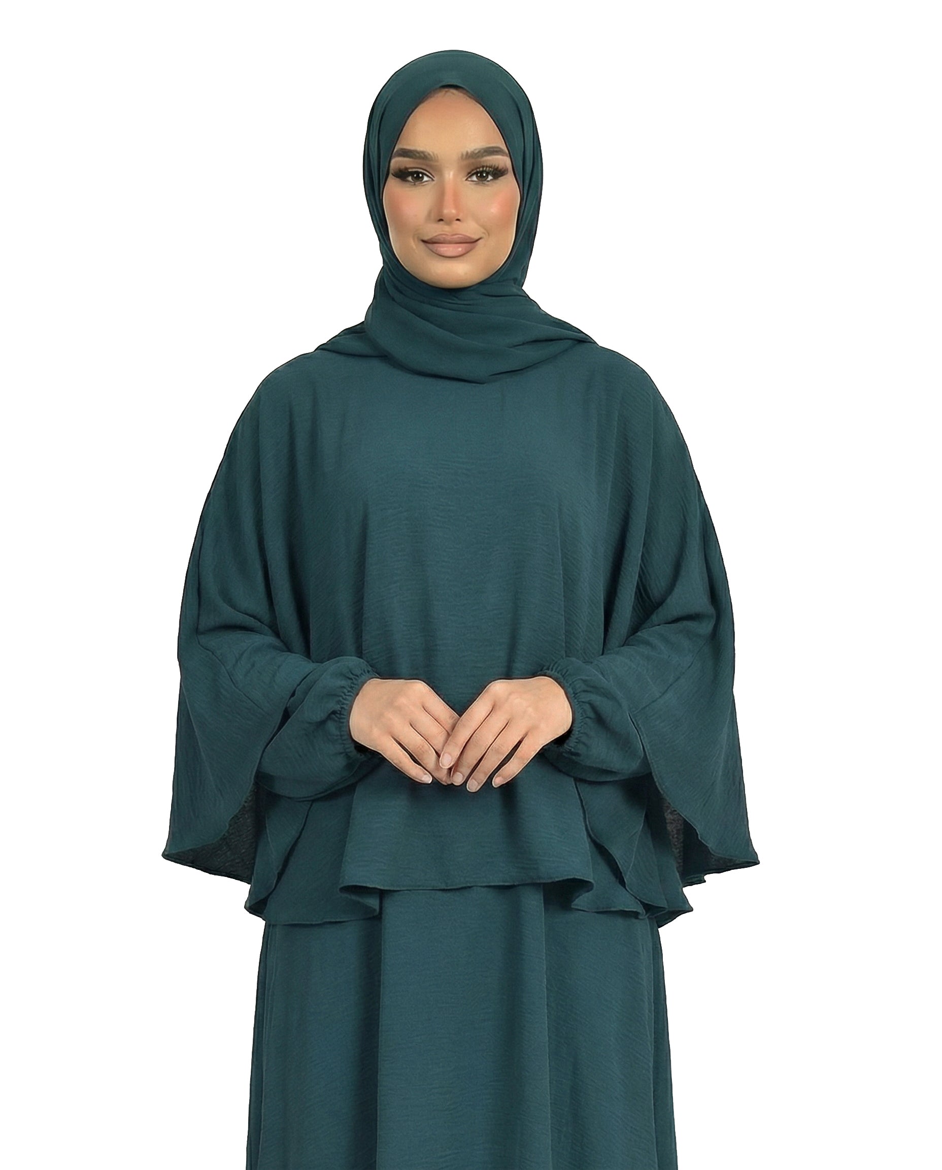 Atlantic Deep Airflow Cape Abaya
