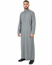 City Sky Luxury Contrast Stitch Thobe