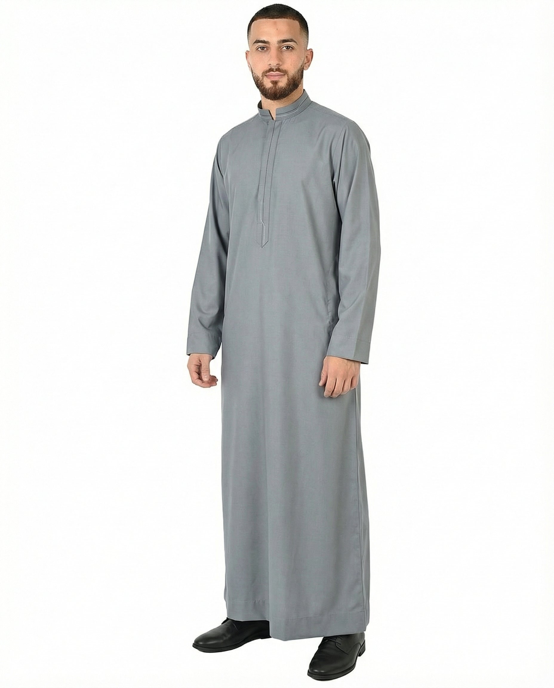 City Sky Luxury Contrast Stitch Thobe