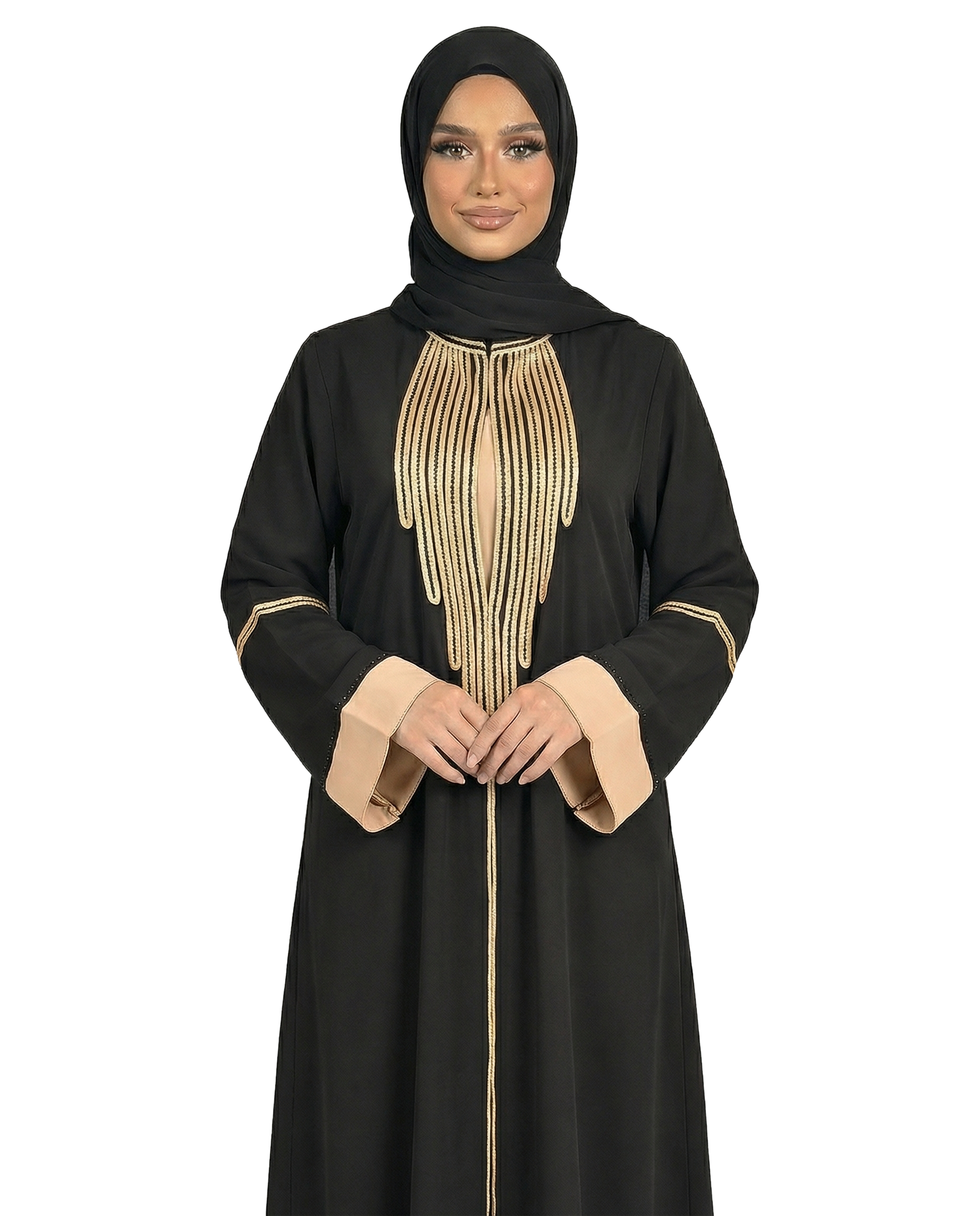Katalia Style 3 Piece Modest Abaya Set – Tap Shoe