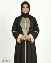 Katalia Style 3 Piece Modest Abaya Set – Meteorite