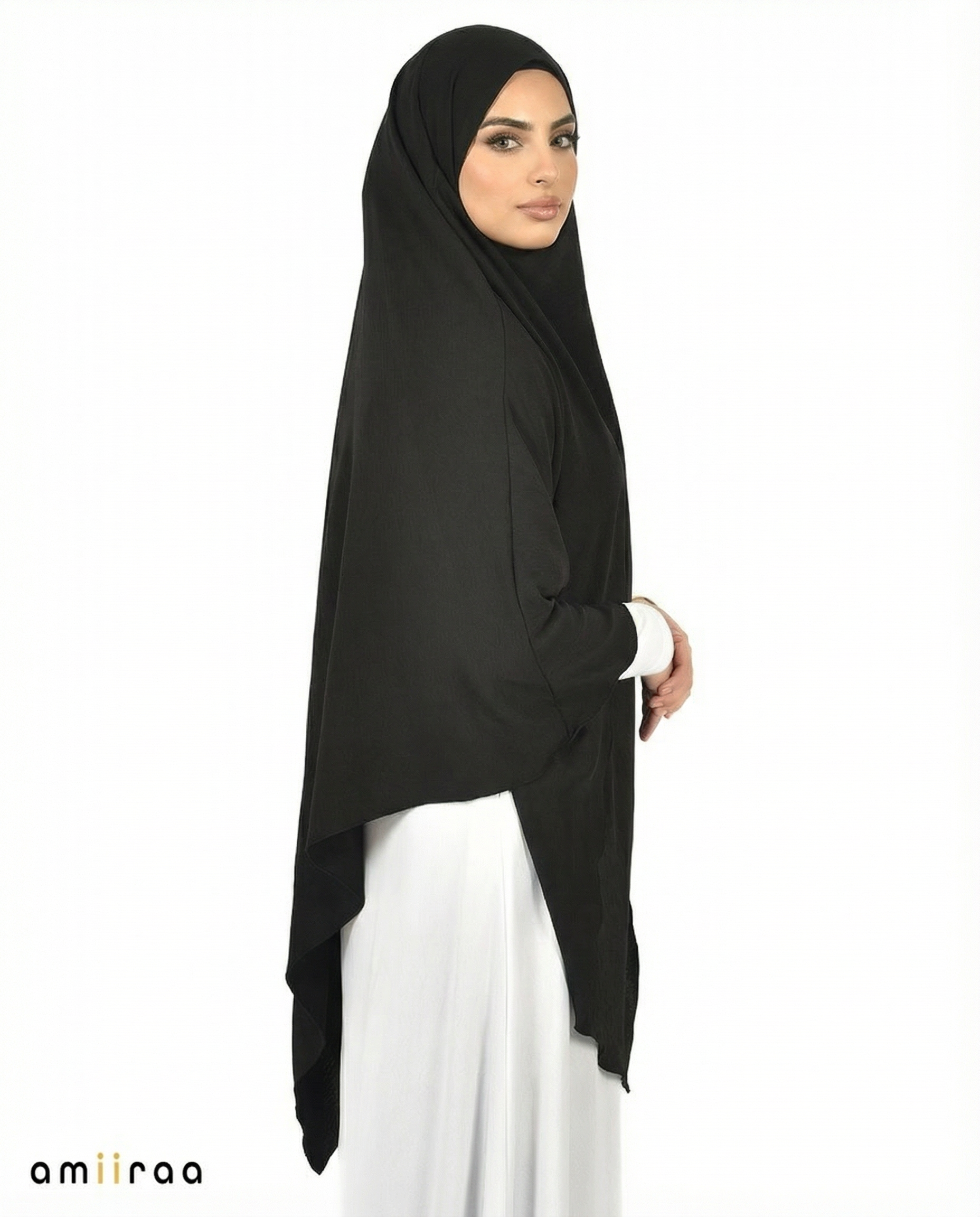 Anthracite Single Layer Airflow Modest Khimar