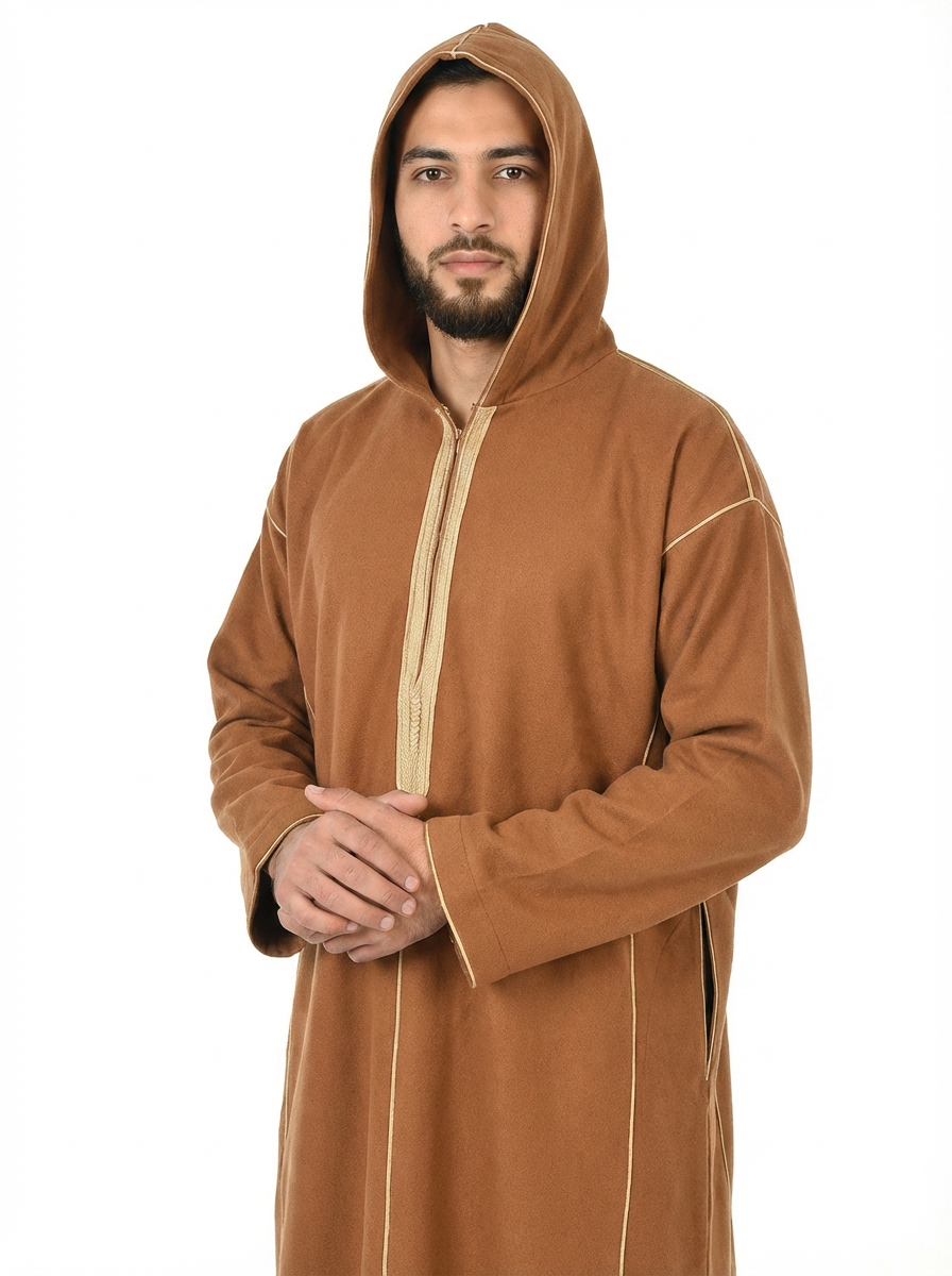Rubber Men's Winter Thobe Pull Over