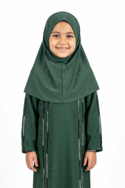 Botanical Garden Girls Stone Embellished Modest Abaya