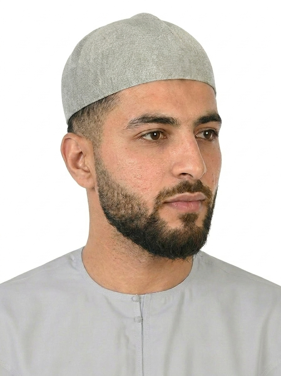 Grey Premium Comfort Stretch Fez
