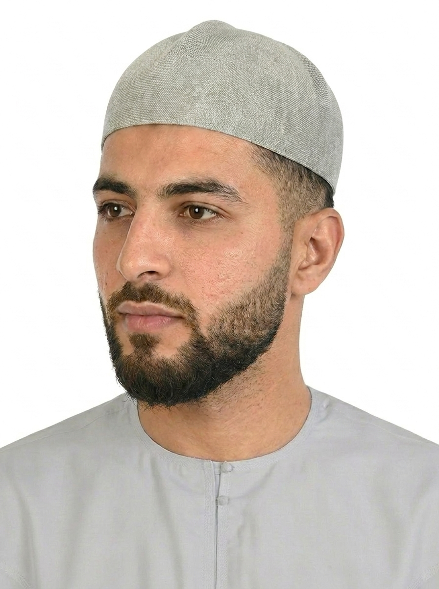 Grey Premium Comfort Stretch Fez