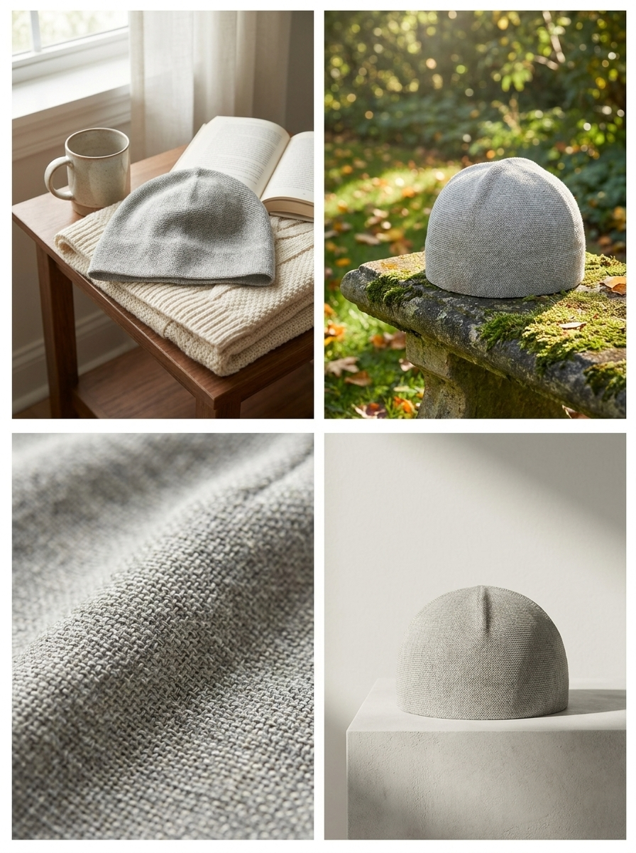 Grey Premium Comfort Stretch Fez