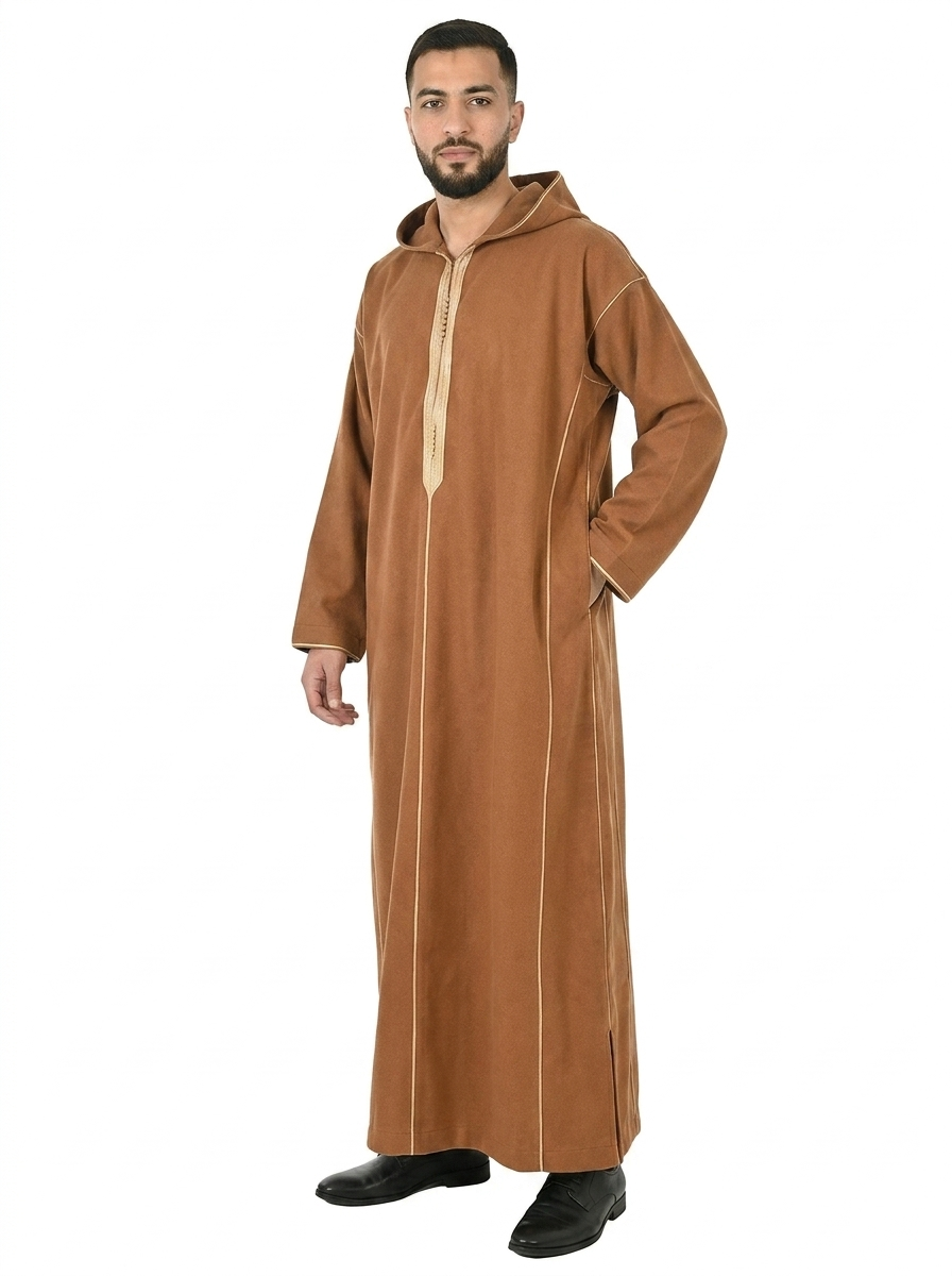 Rubber Men's Winter Thobe Pull Over