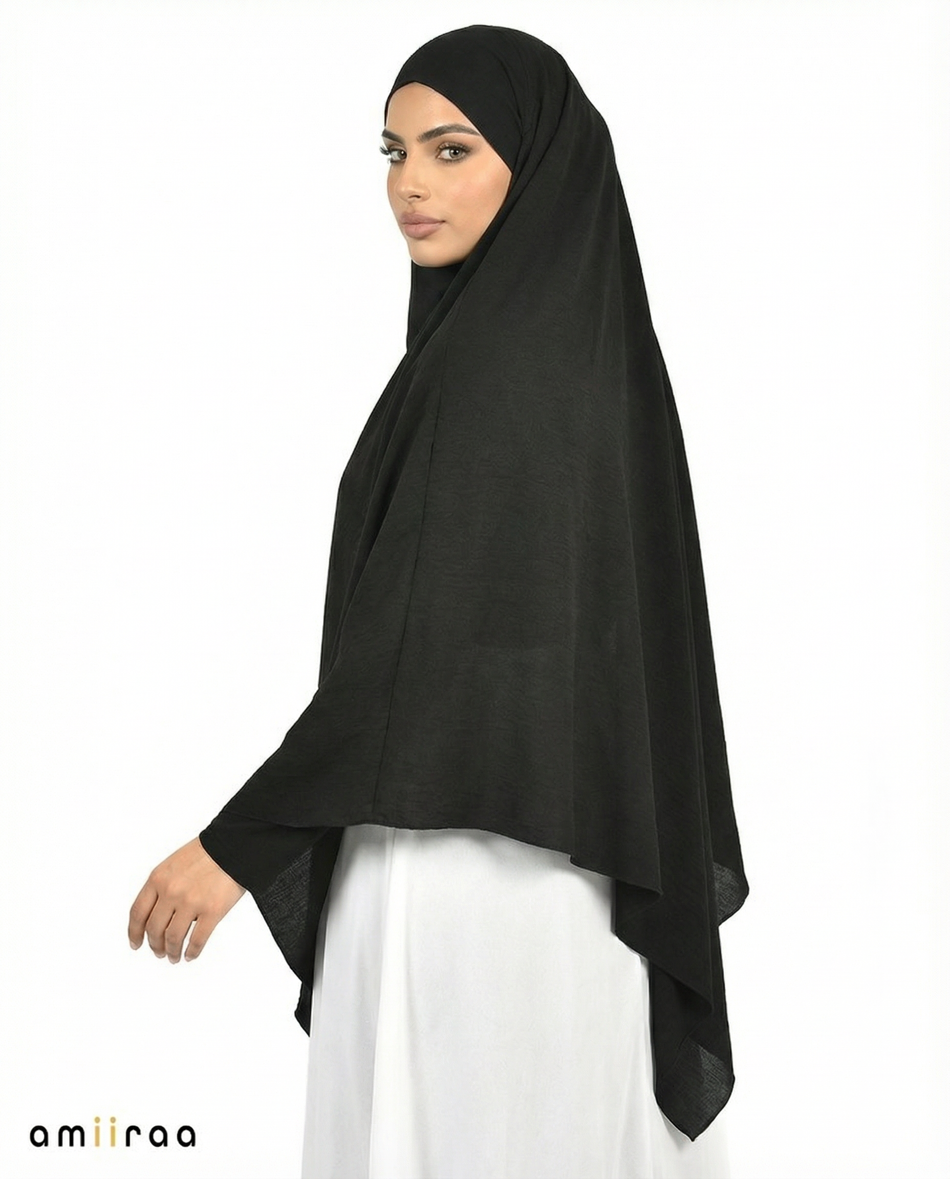 Anthracite Single Layer Airflow Modest Khimar