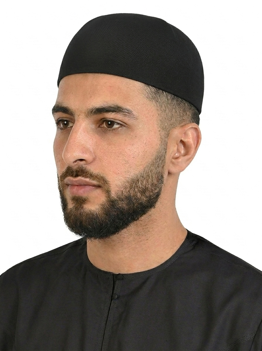 Black Premium Comfort Stretch Fez