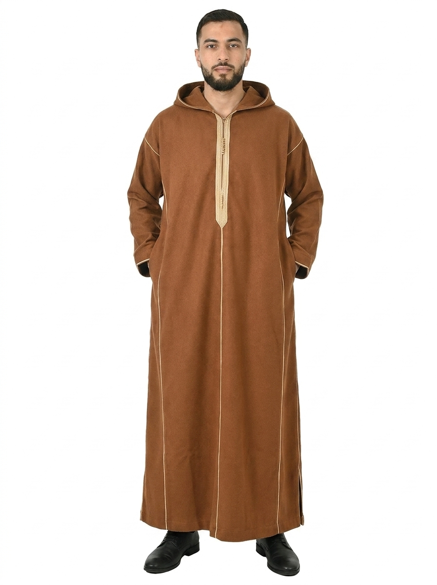 Rubber Men's Winter Thobe Pull Over