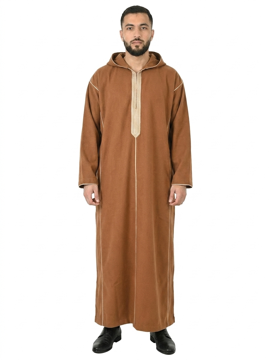 Rubber Men's Winter Thobe Pull Over