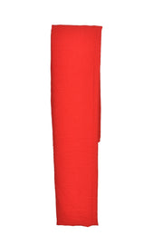 Crimson Soft airflow fabric scarf with a subtle crinkle texture, perfect for daily modest wear.