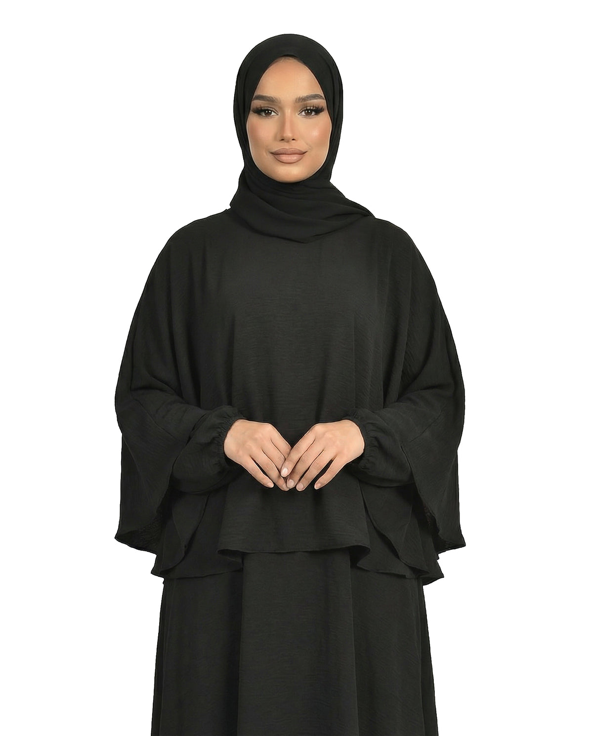 Tap Shoe Flowing Modest Top & Maxi Skirt Set