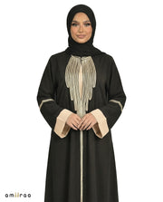 Katalia Style 3 Piece Modest Abaya Set – Meteorite