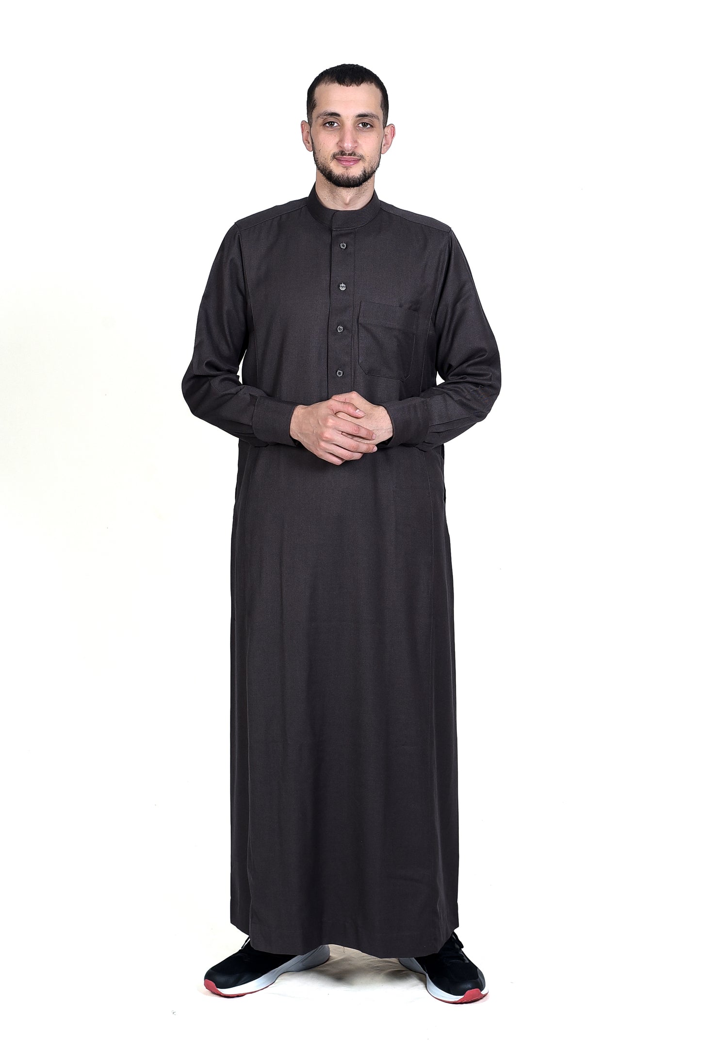 Droush Winter Thobe – Dark Brown