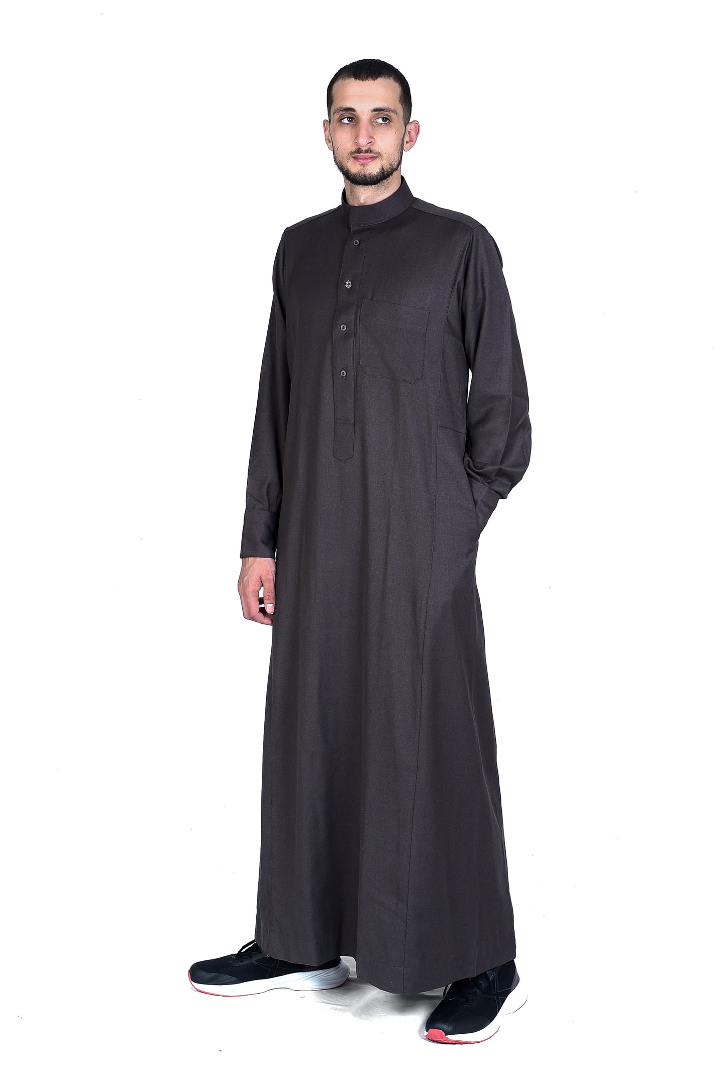 Droush Winter Thobe – Dark Brown