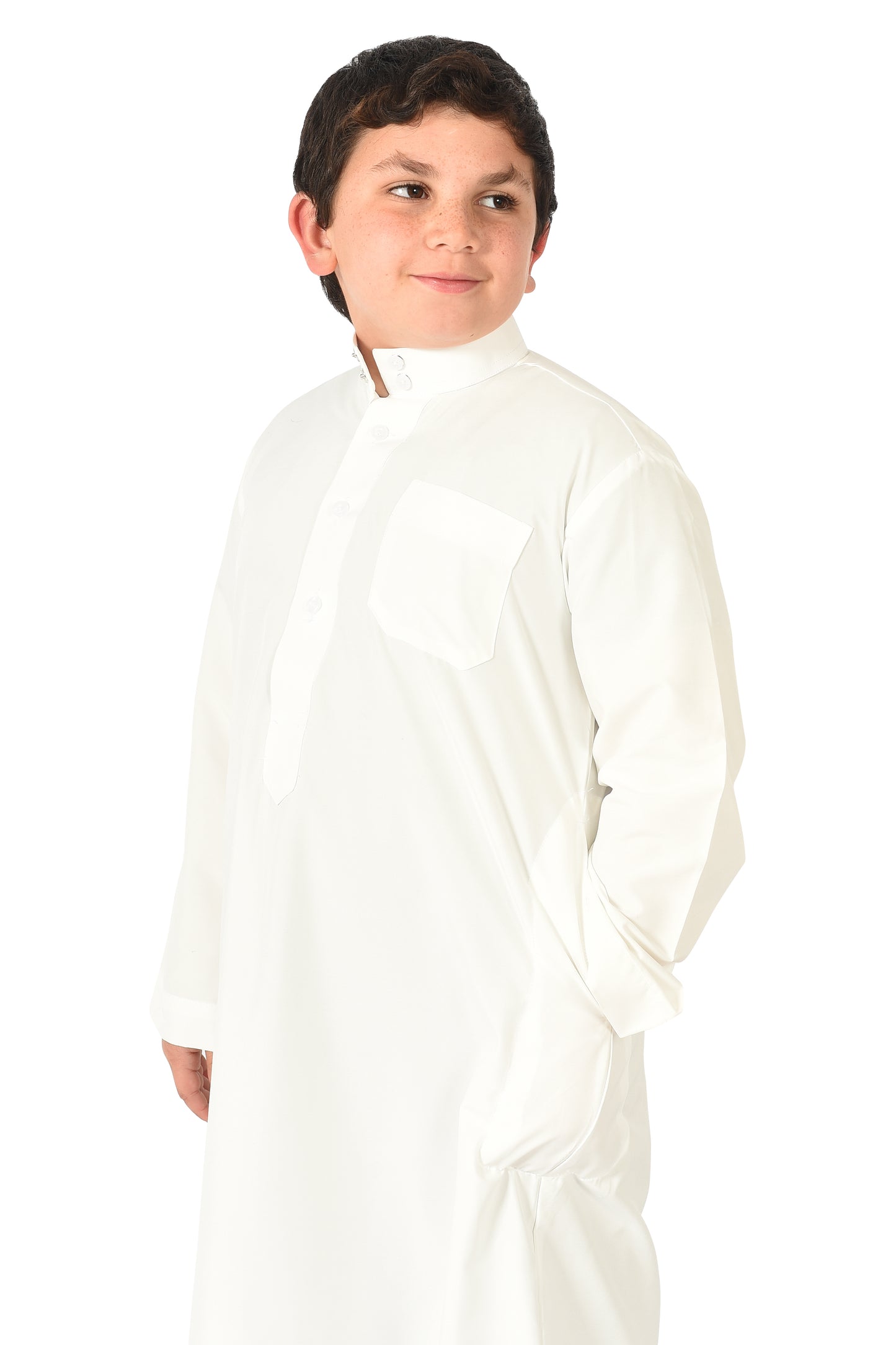 Al-Othman Kids Tassel Thobe - cream