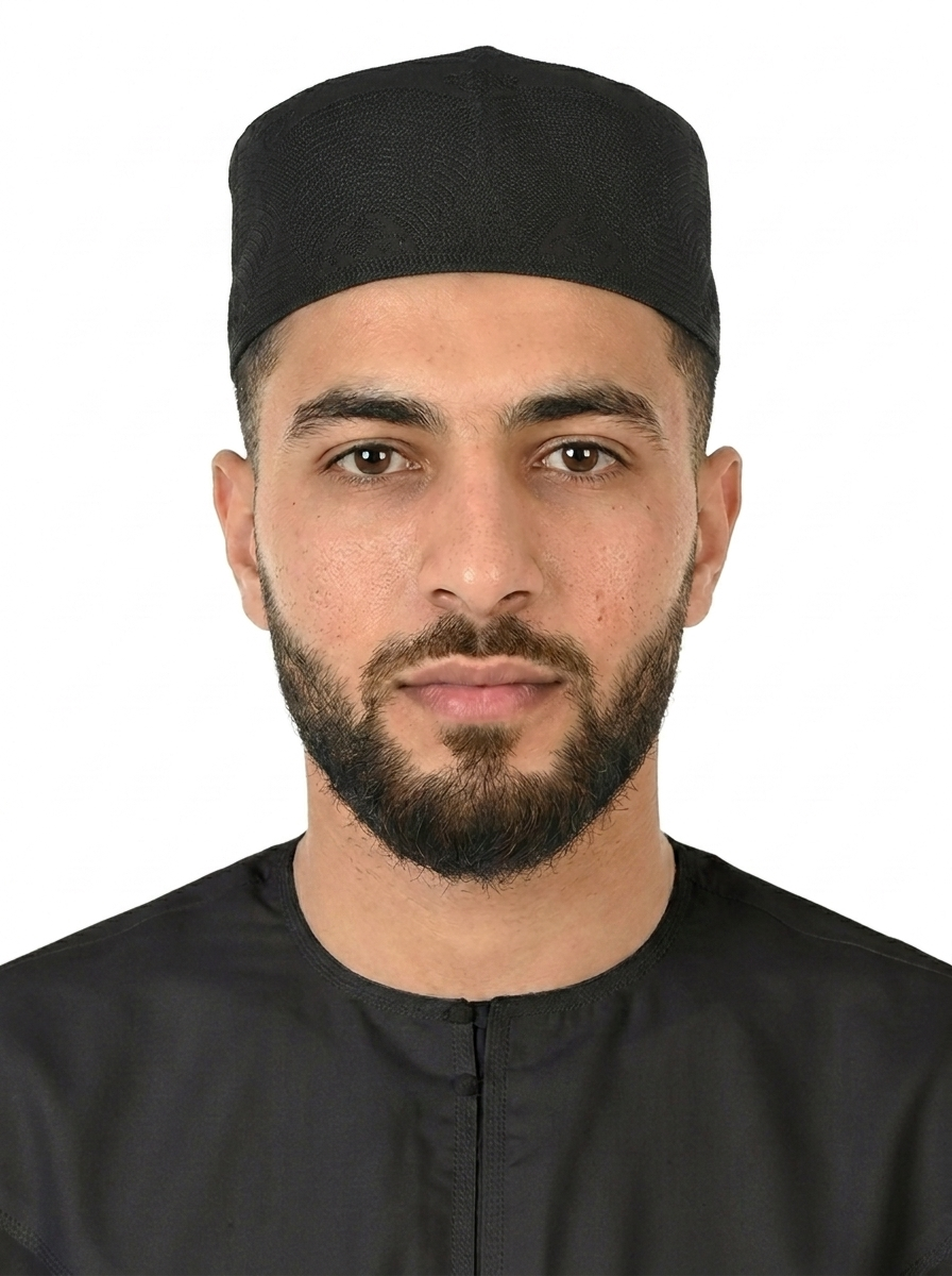Black Premium Embroidered Omani Fez