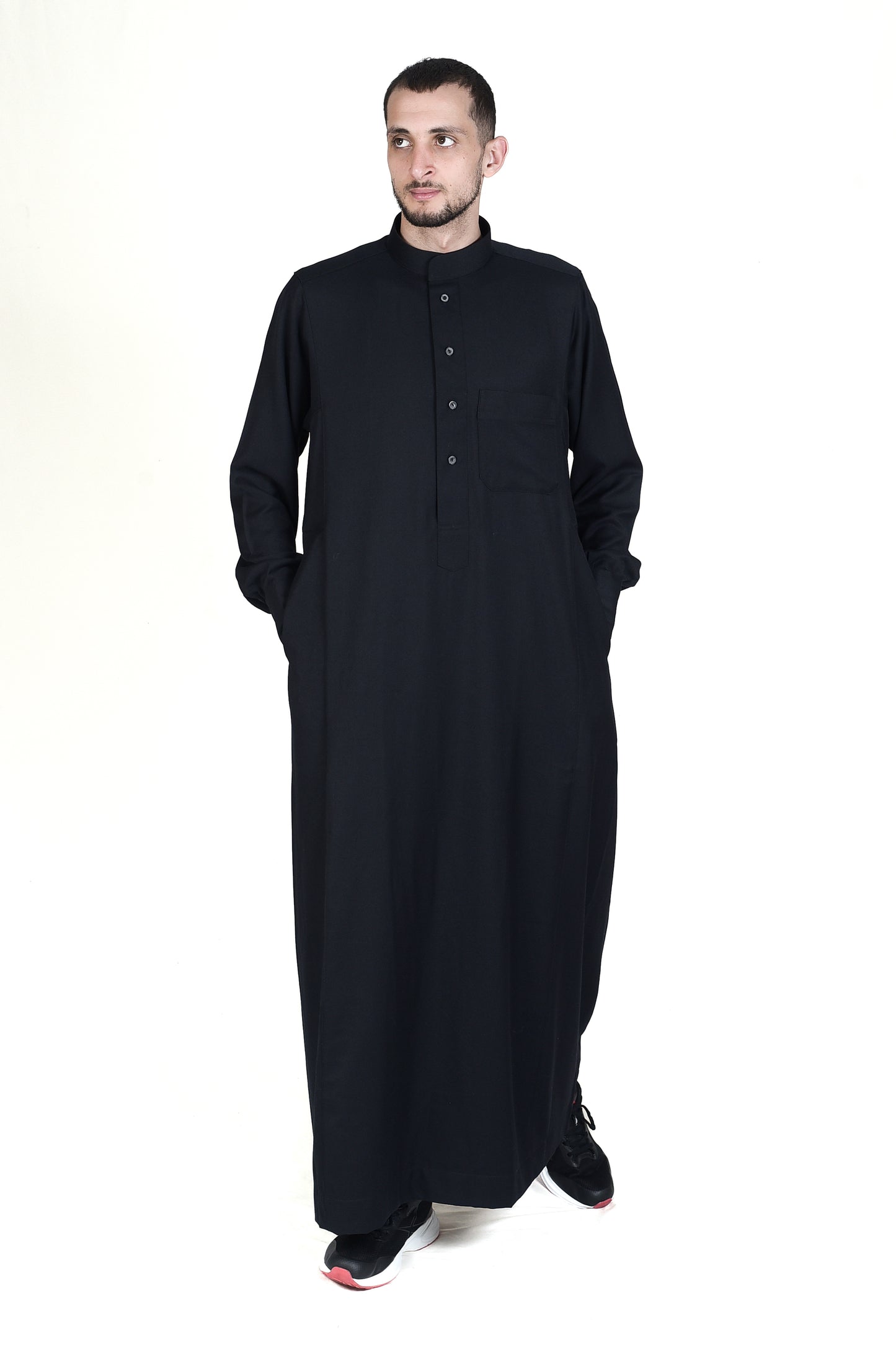 Droush Winter Thobe – Black
