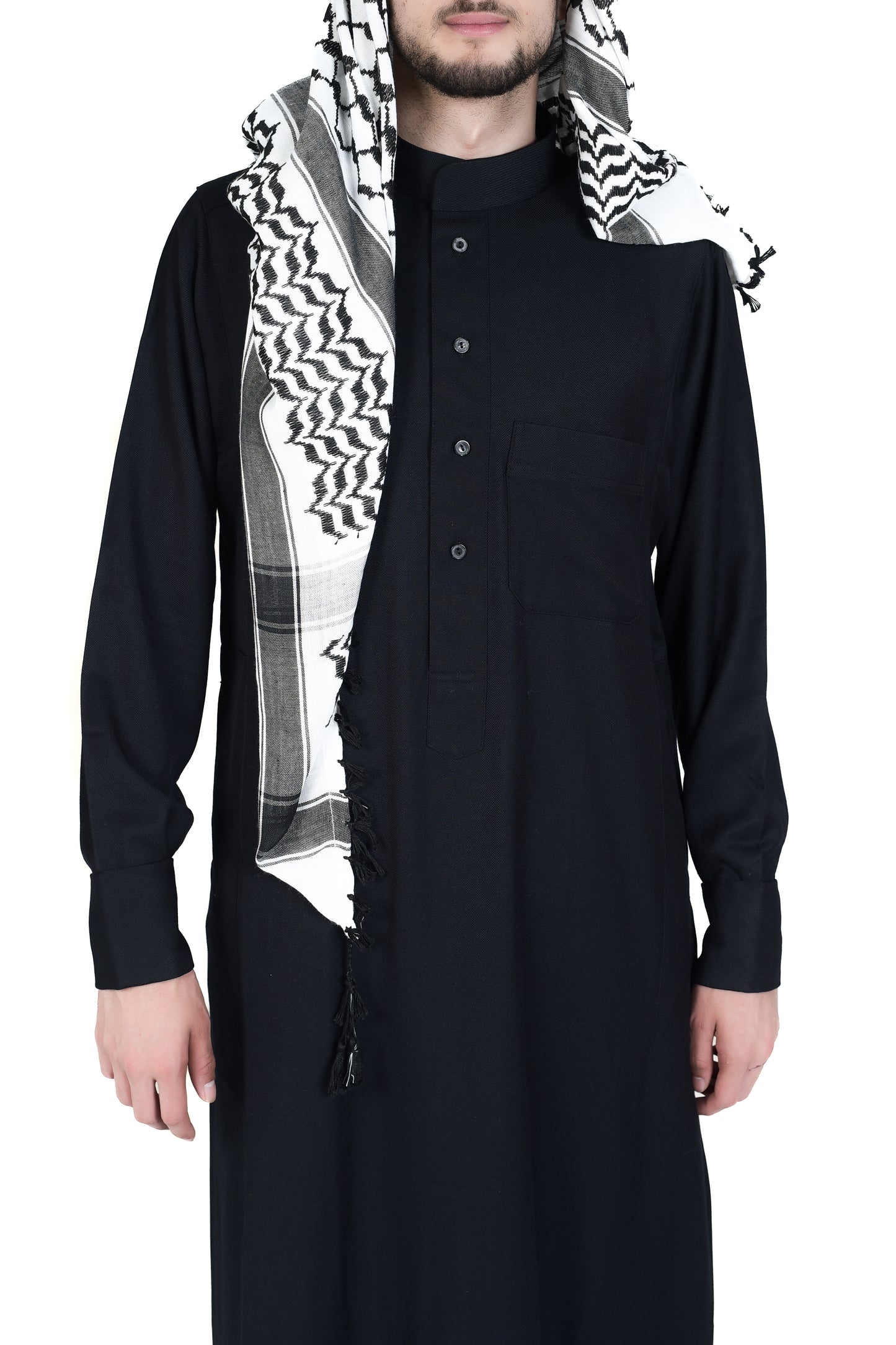 Droush Winter Thobe – Black