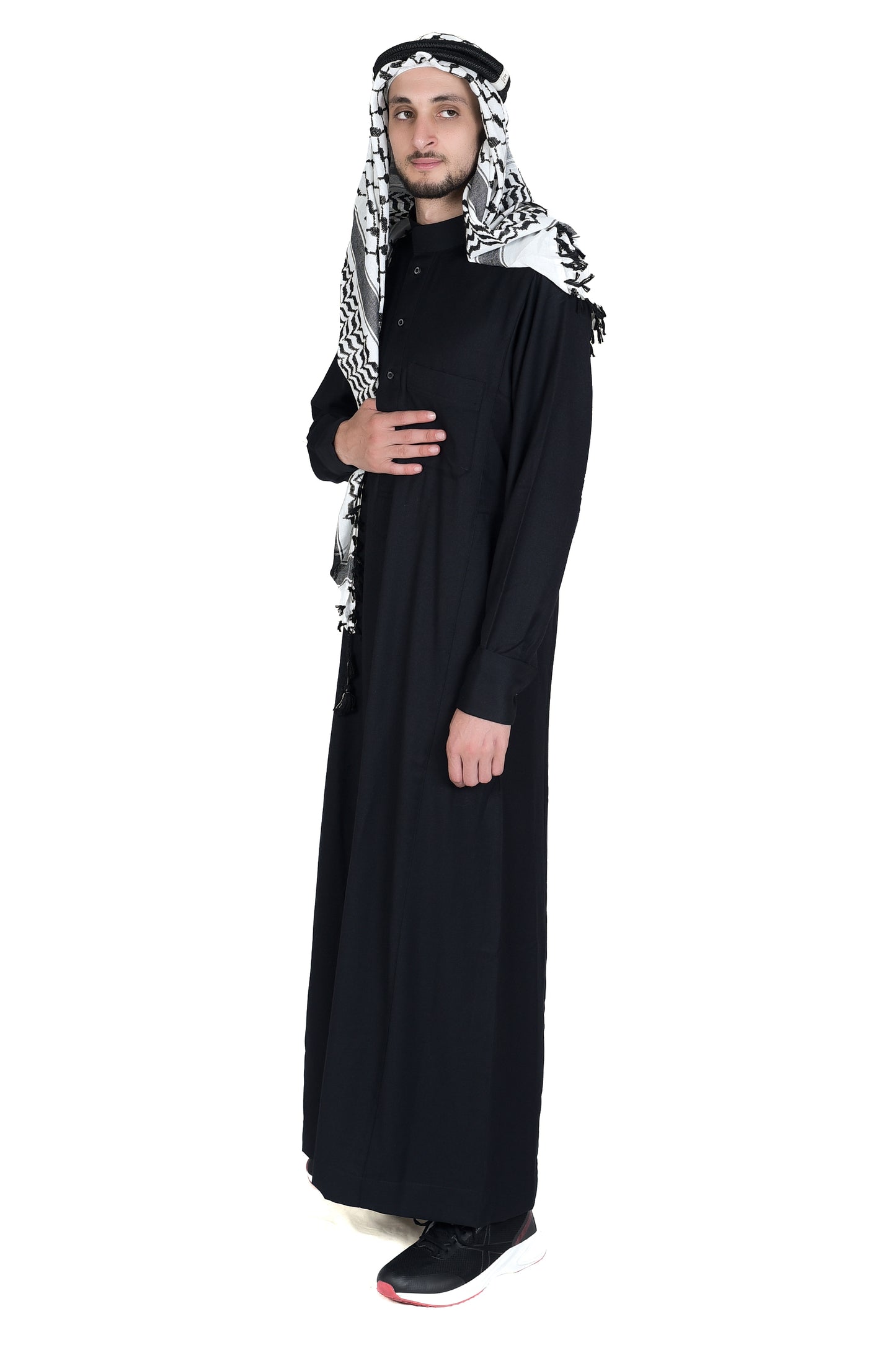 Droush Winter Thobe – Black