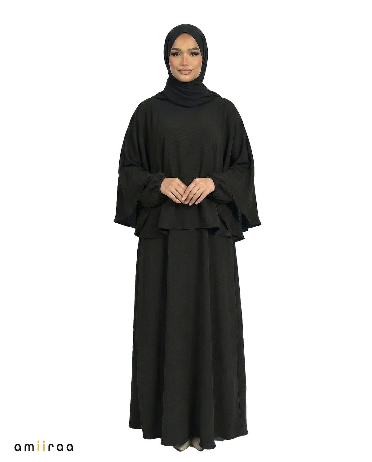 Tap Shoe Flowing Modest Top & Maxi Skirt Set