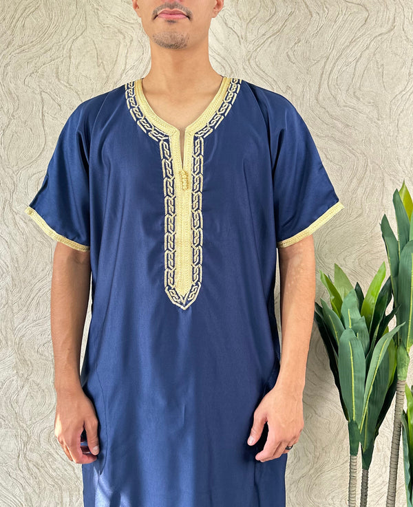 Maghribi Shorts Sleeve Thobe - Amiiraa