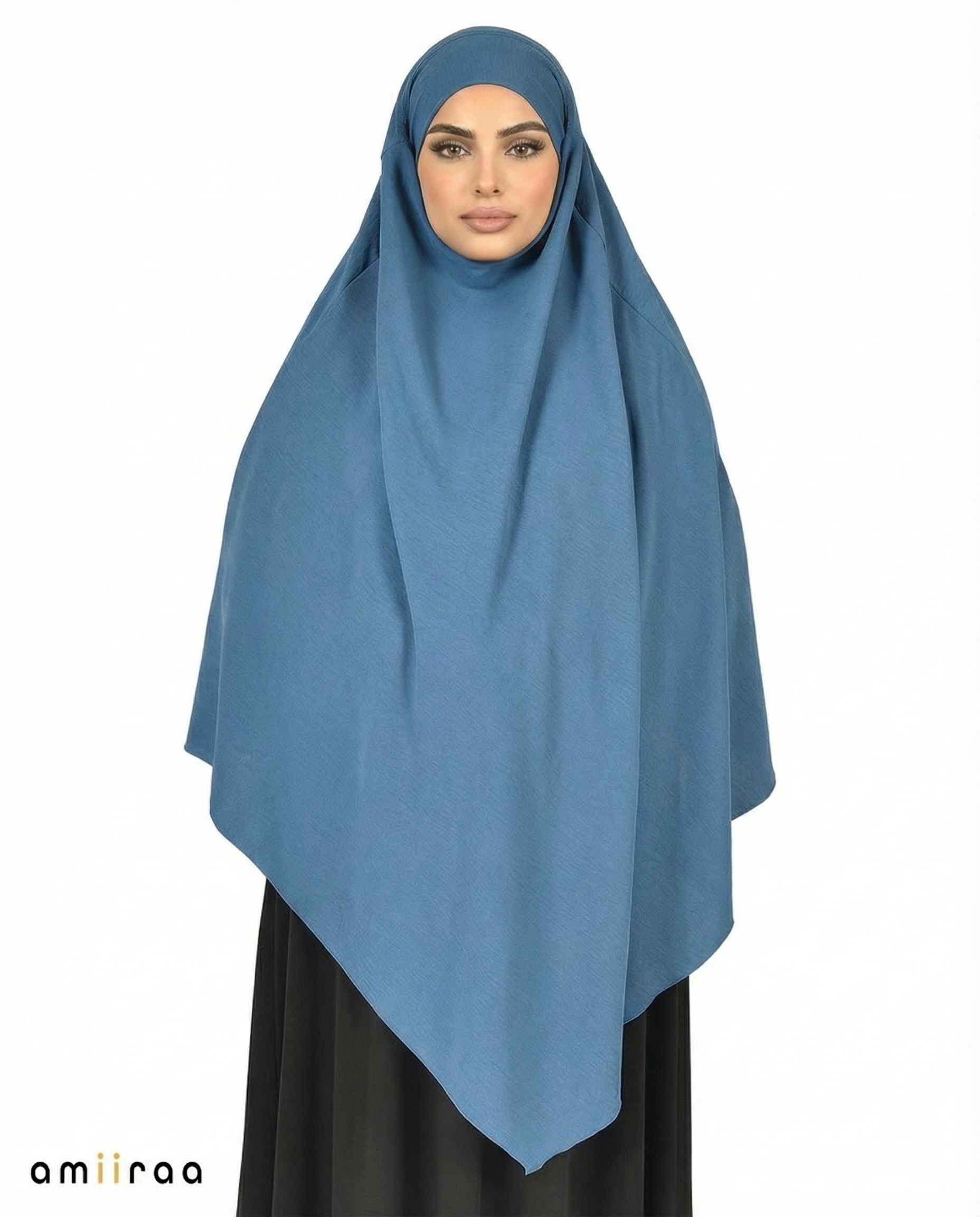 Dutch Blue Single Layer Airflow Modest Khimar