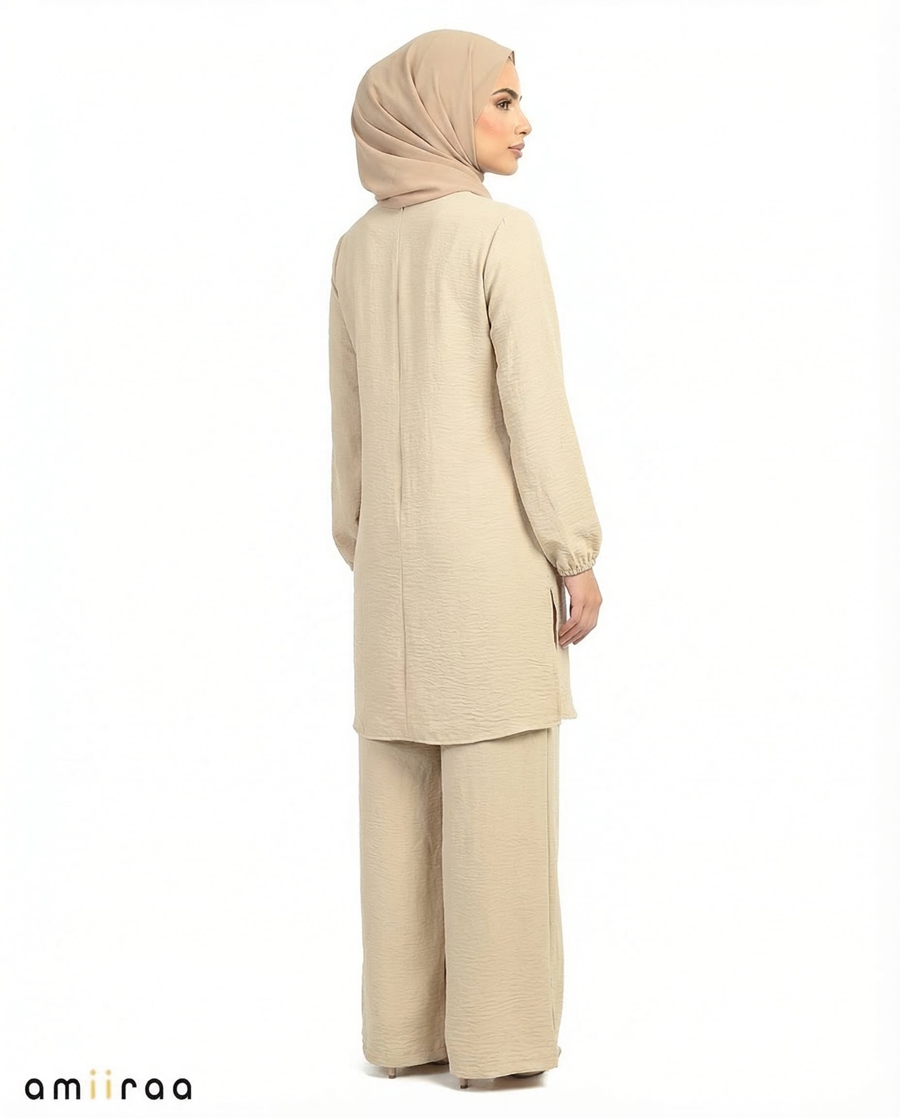 Semolona Diamante Embellished Modest 2PC Set
