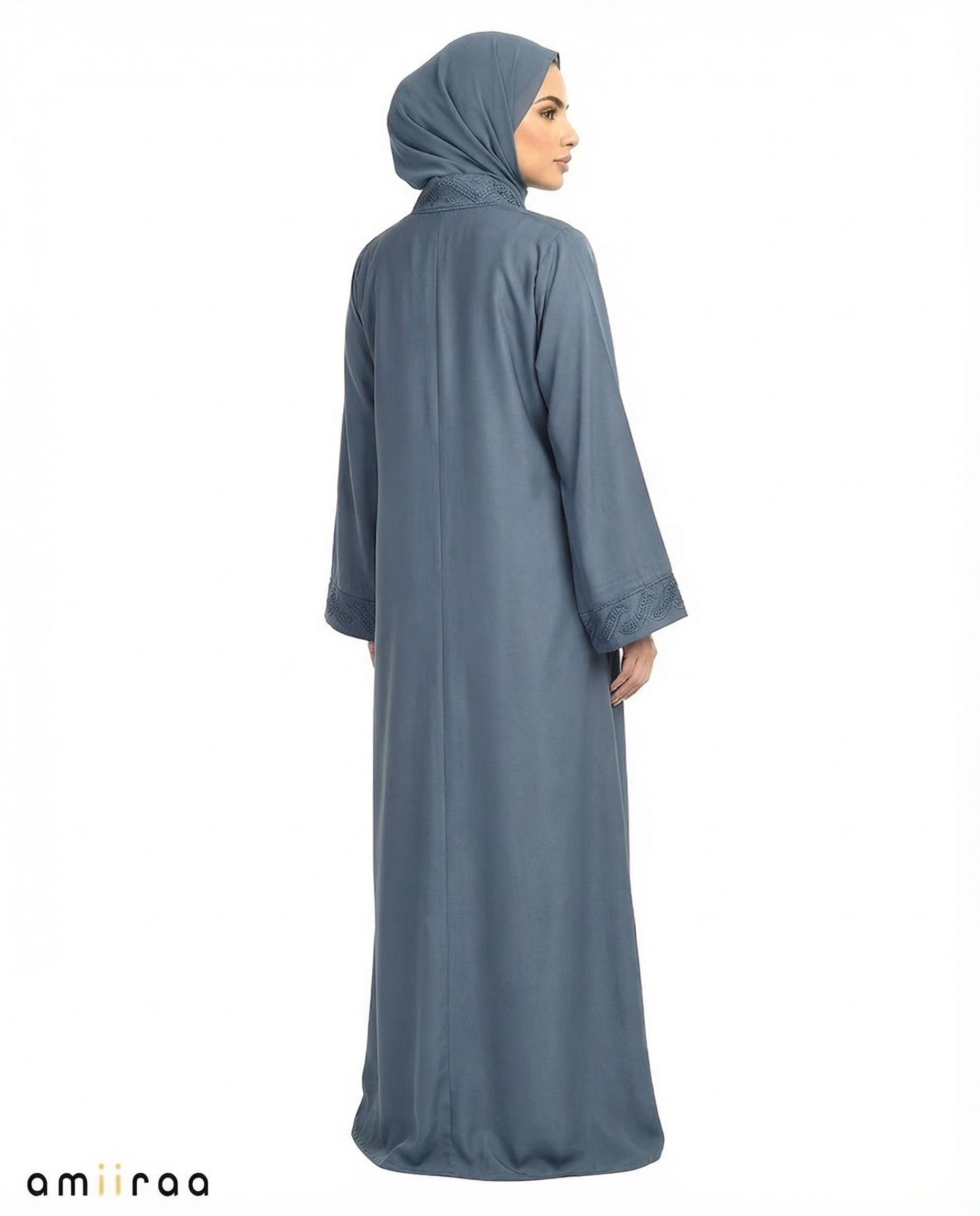 Tradewinds Diamante Front Panel Abaya