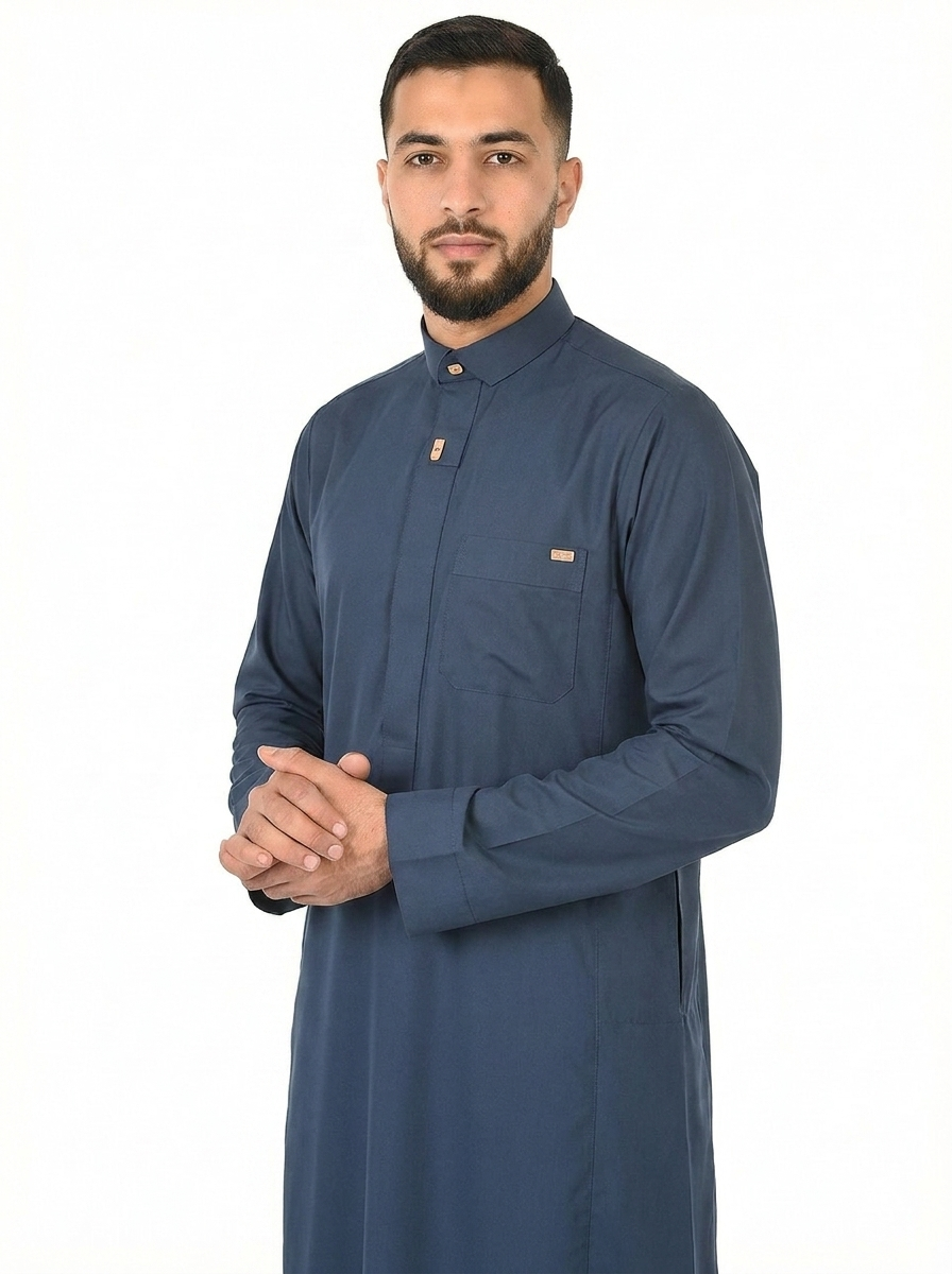 Patriot Blue Al Fares Premium Thobe