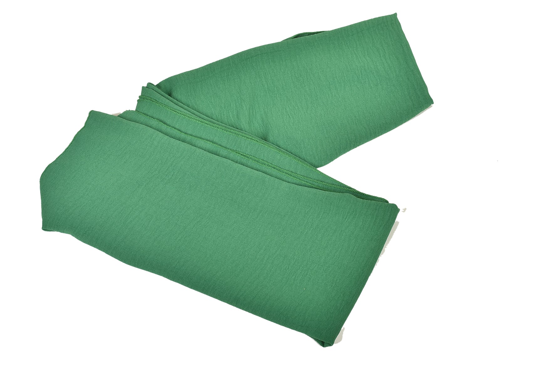 Green Tambourine Soft airflow fabric scarf with a subtle crinkle texture, perfect for daily modest wear.
