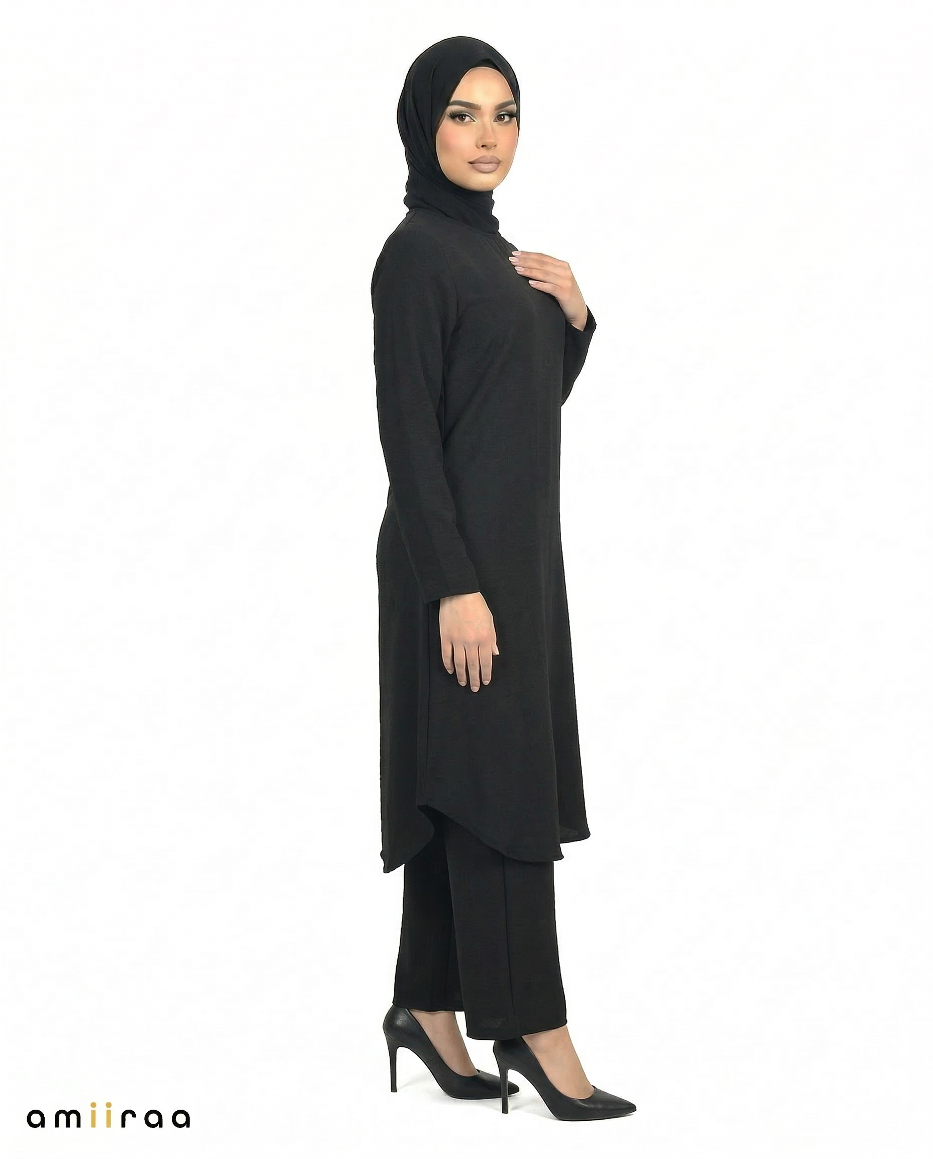 Tap Shoe Modest Airflow Tunic & Pants 2PC Set