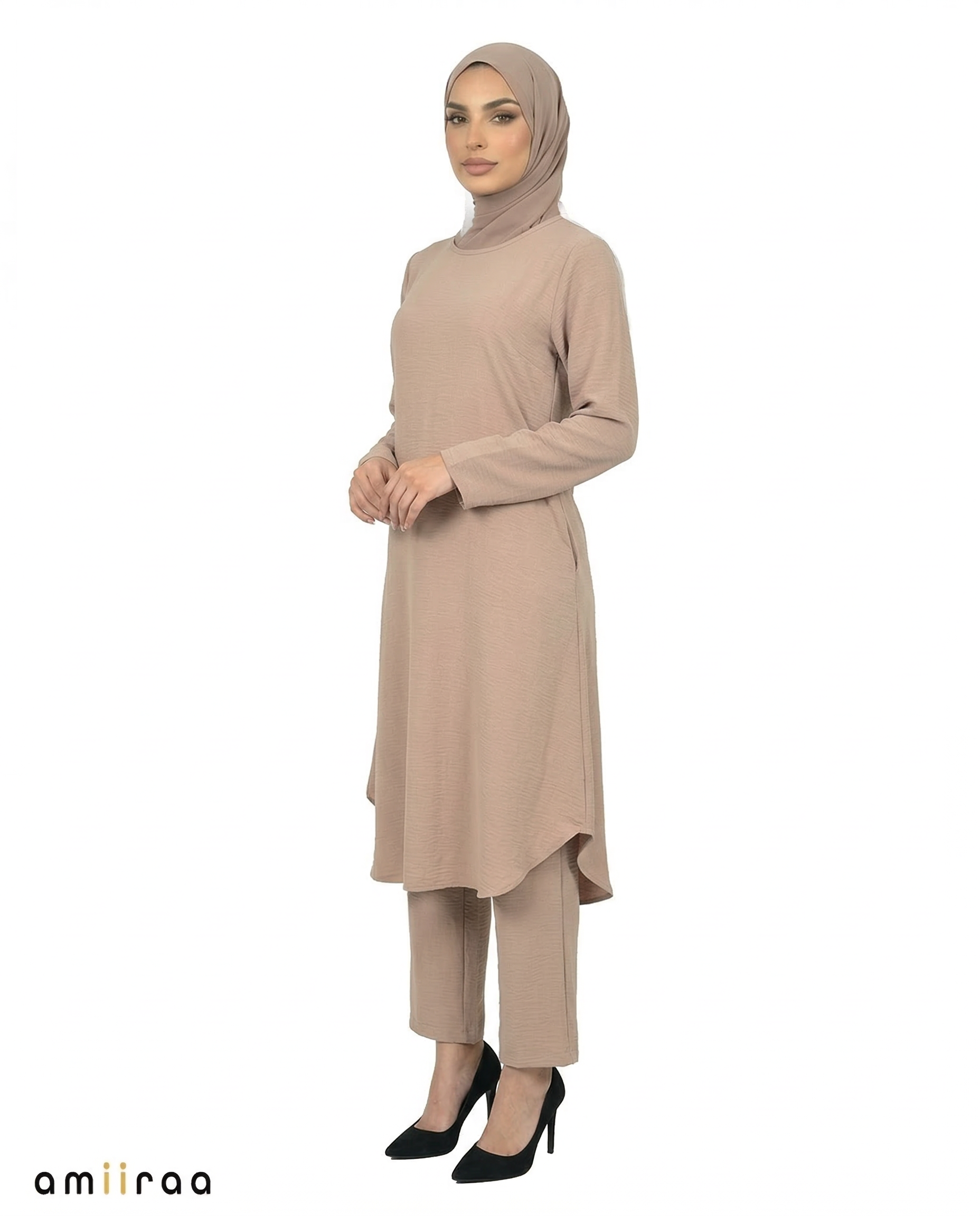 Seagrass Modest Airflow Tunic & Pants 2PC Set