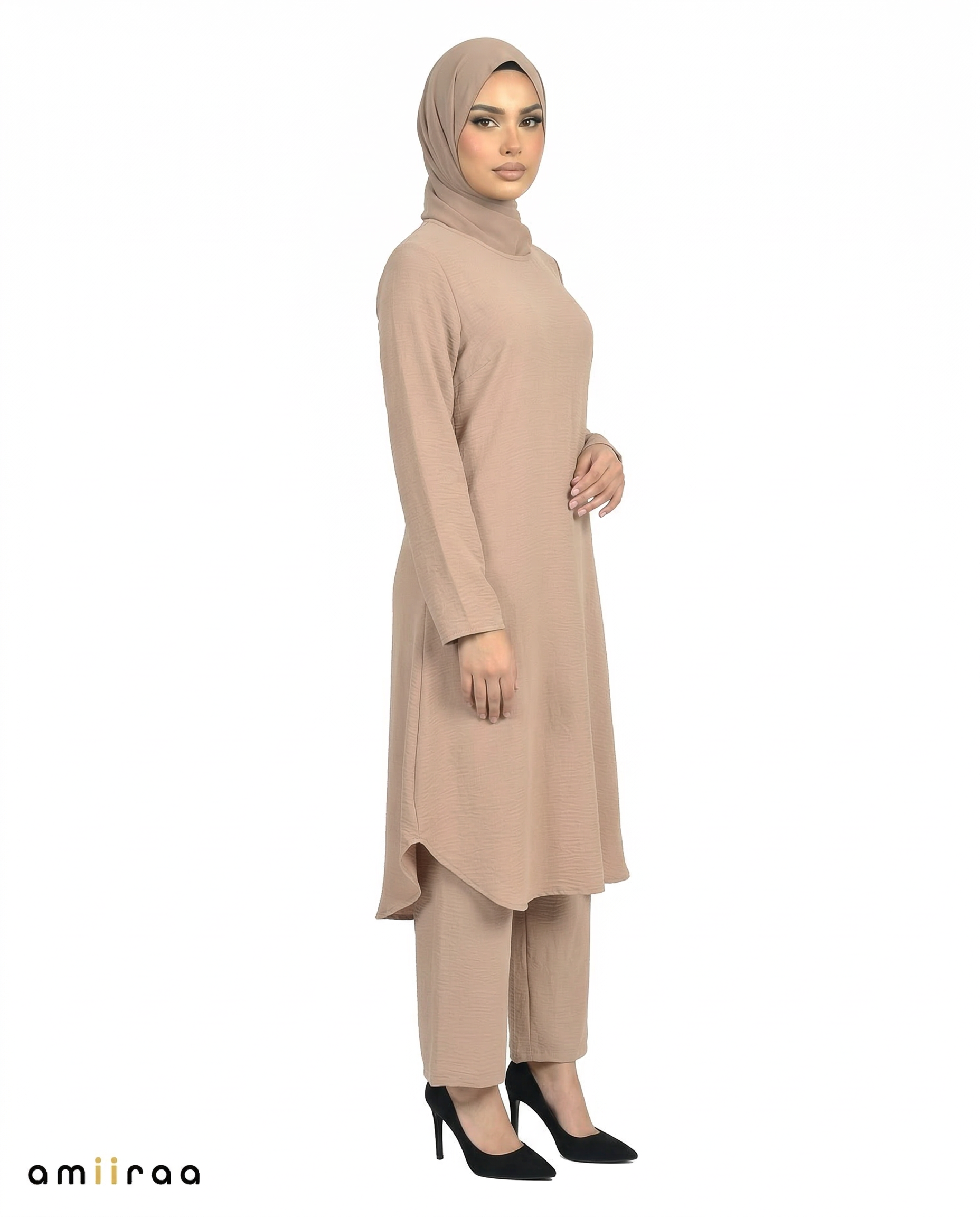 Seagrass Modest Airflow Tunic & Pants 2PC Set