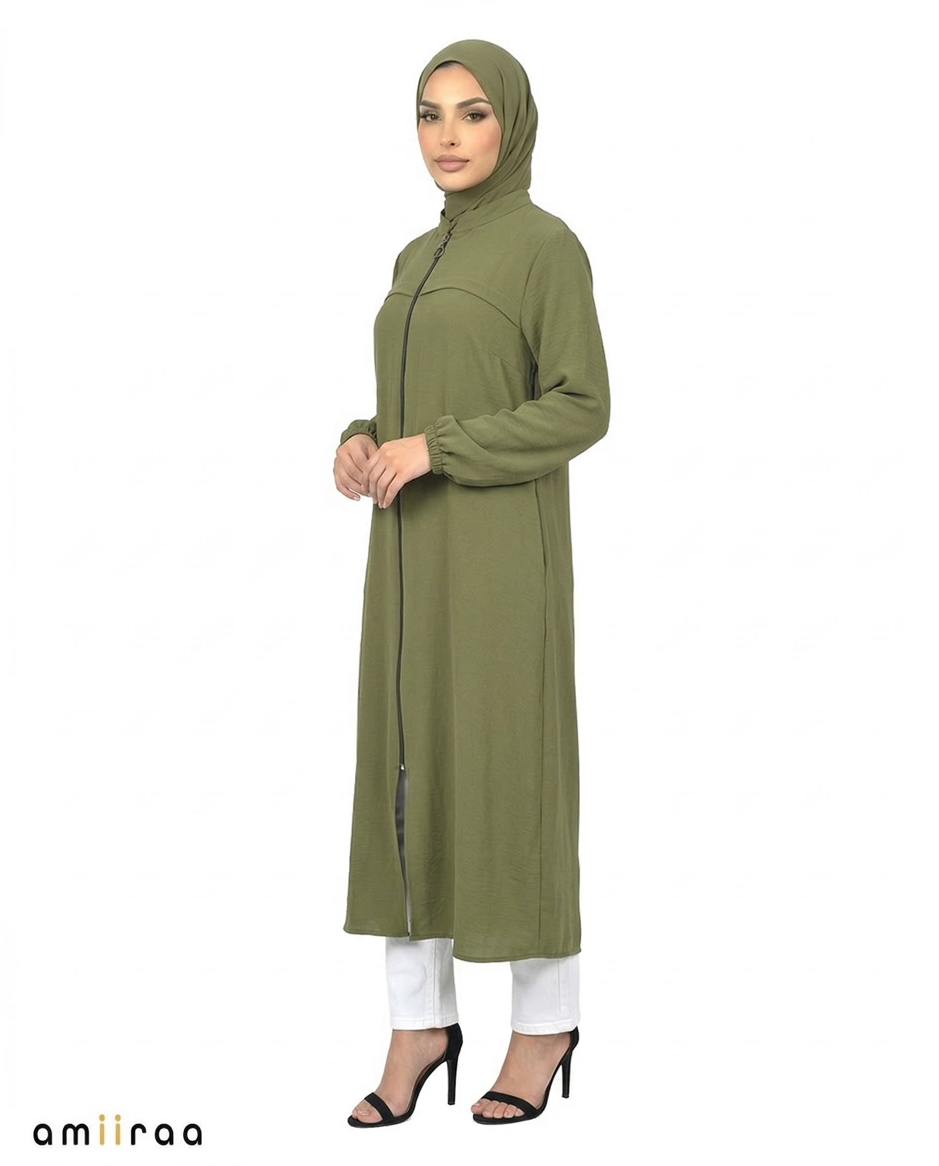 Four Leaf Clover Ladies Modest Longline Tunic