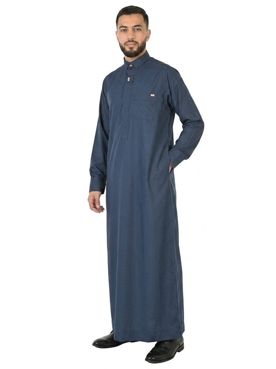 Patriot Blue Al Fares Premium Thobe