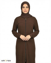 Coffee Bean Ladies Modest Longline Tunic