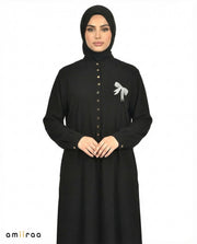 Tap Shoe Bow Embroided Modest Tunic Shirt