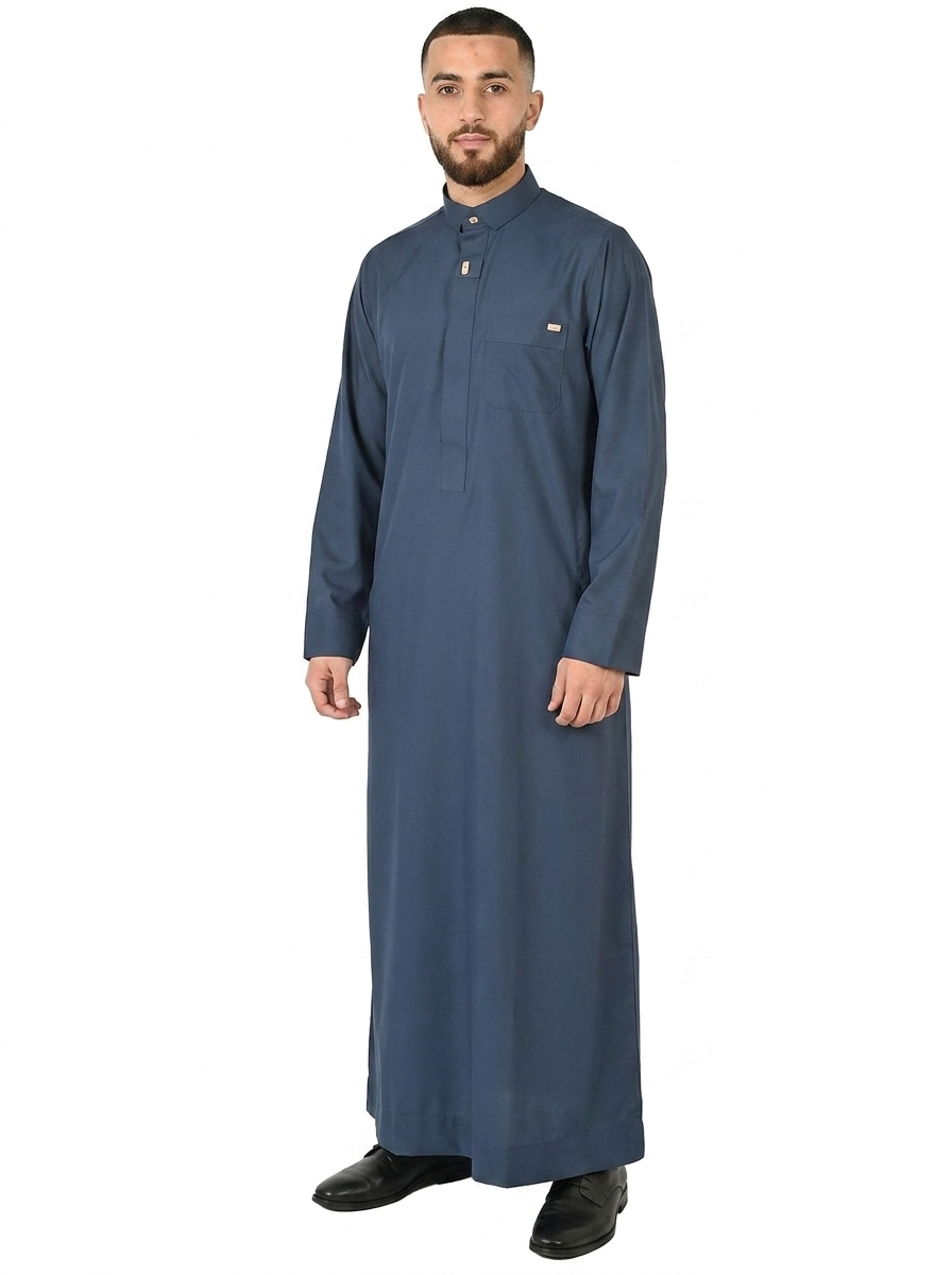 Patriot Blue Al Fares Premium Thobe