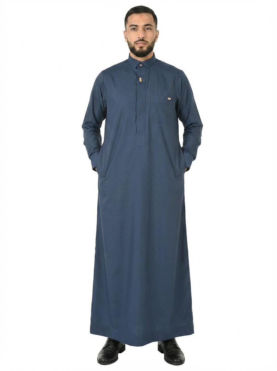 Patriot Blue Al Fares Premium Thobe