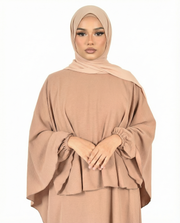 Cuban Sand Airflow Cape Abaya