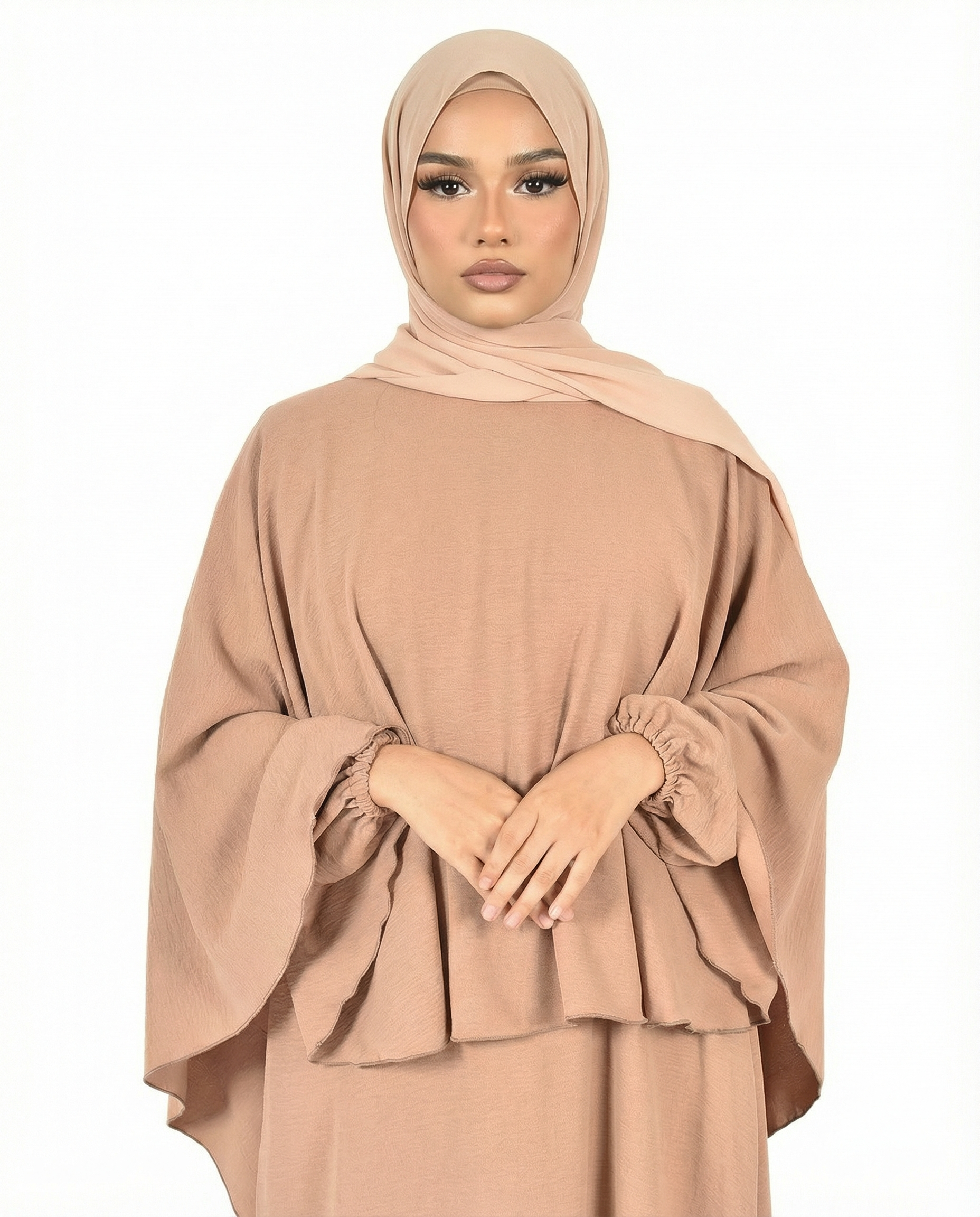 Cuban Sand Airflow Cape Abaya