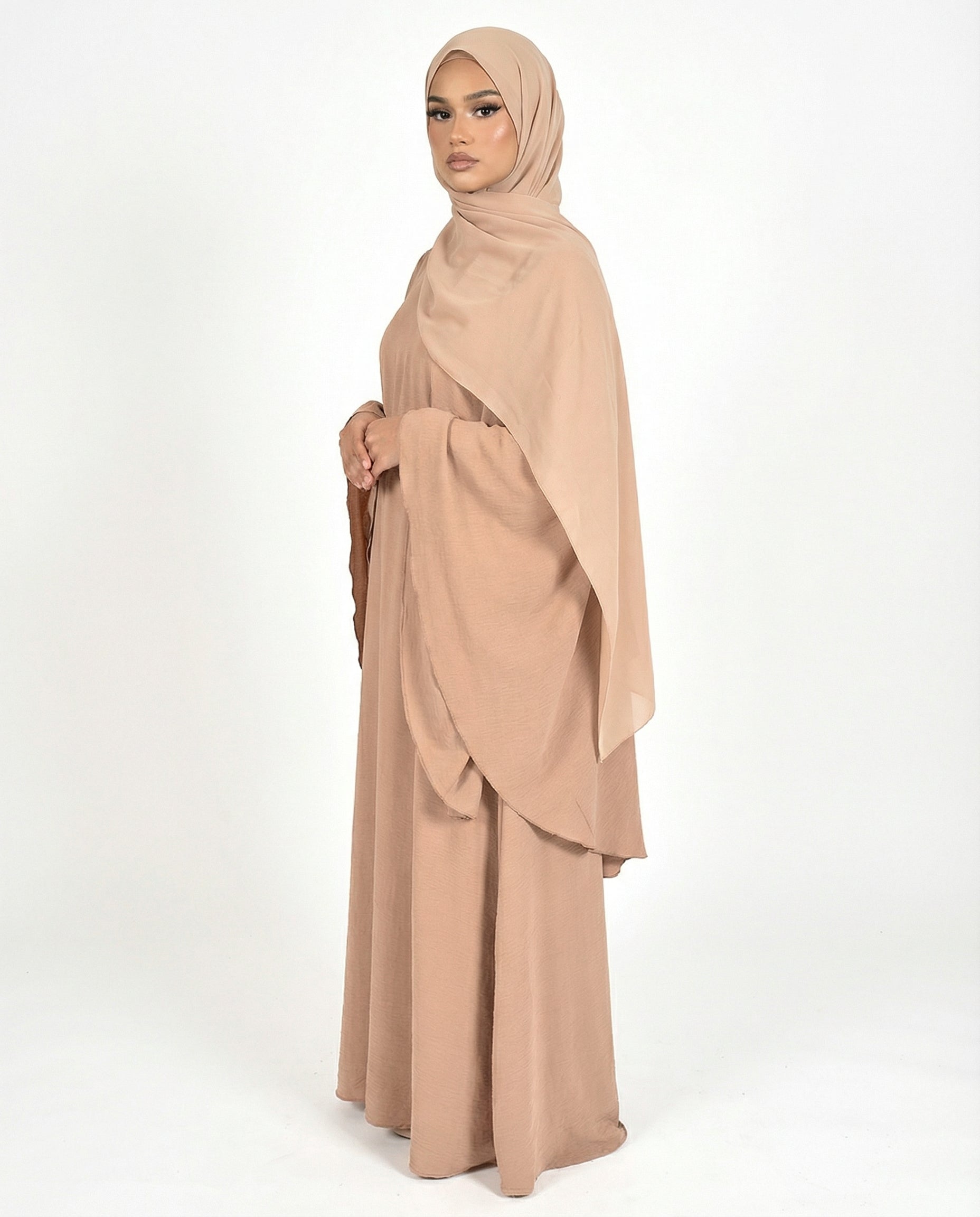 Cuban Sand Airflow Cape Abaya